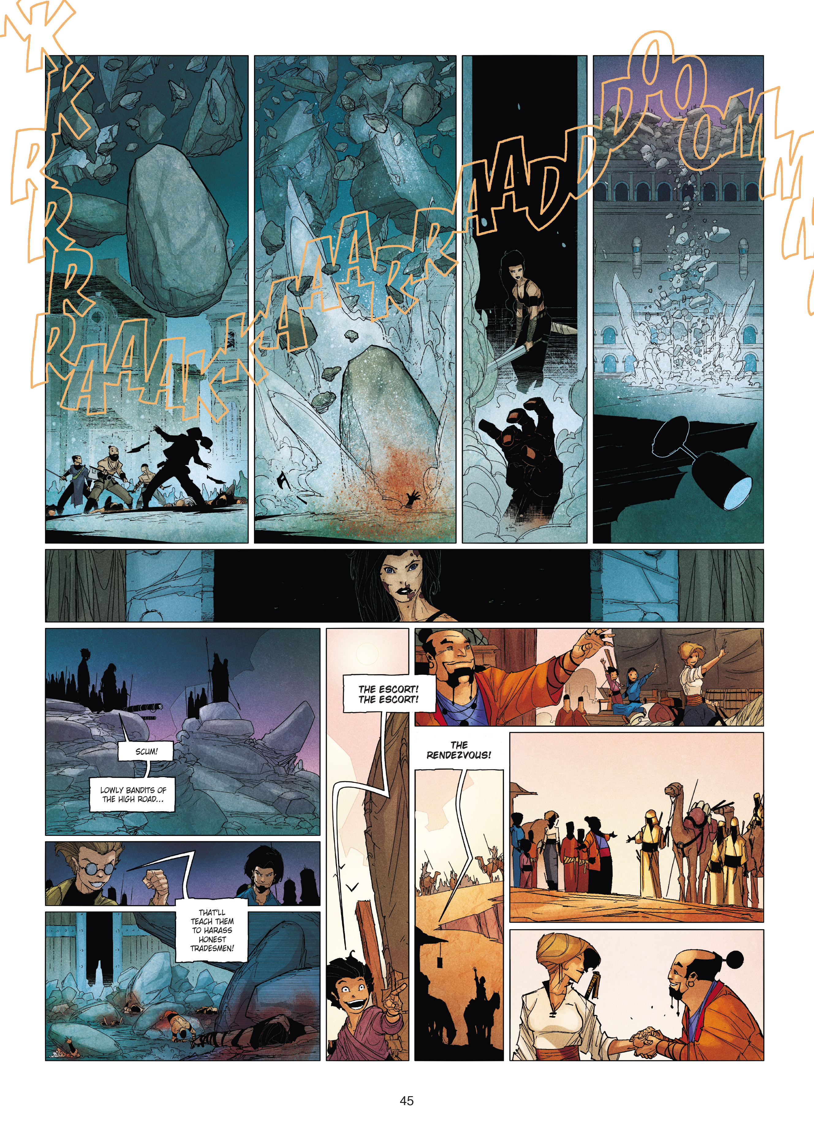 Read online Chronicles of the Dragon Knights comic -  Issue #19 - 45