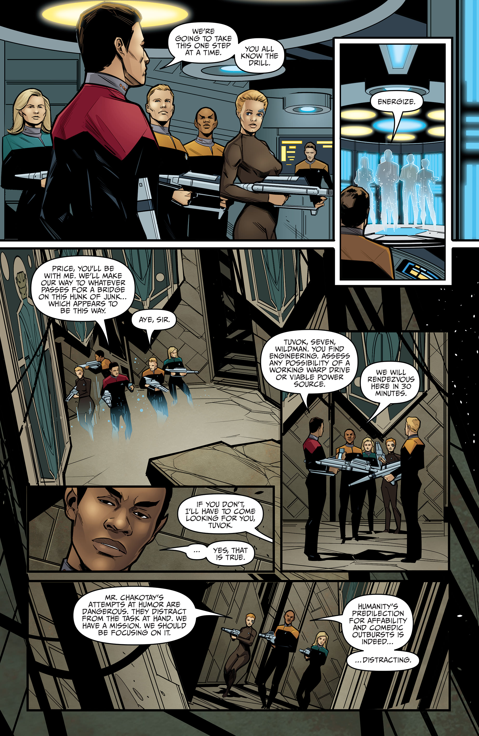 Read online Star Trek: Voyager—Seven’s Reckoning comic -  Issue #1 - 8
