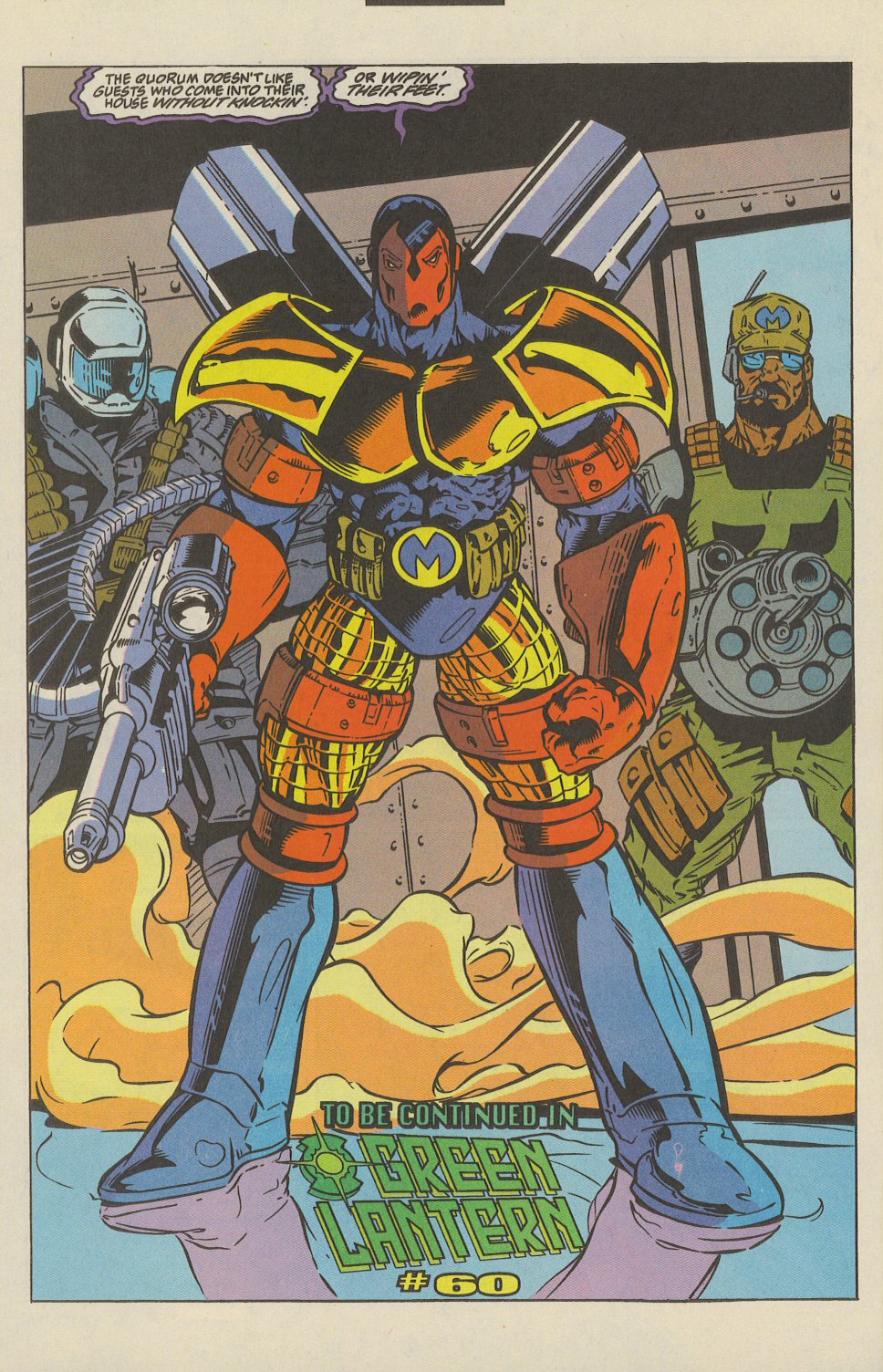 Read online Guy Gardner: Warrior comic -  Issue #28 - 23