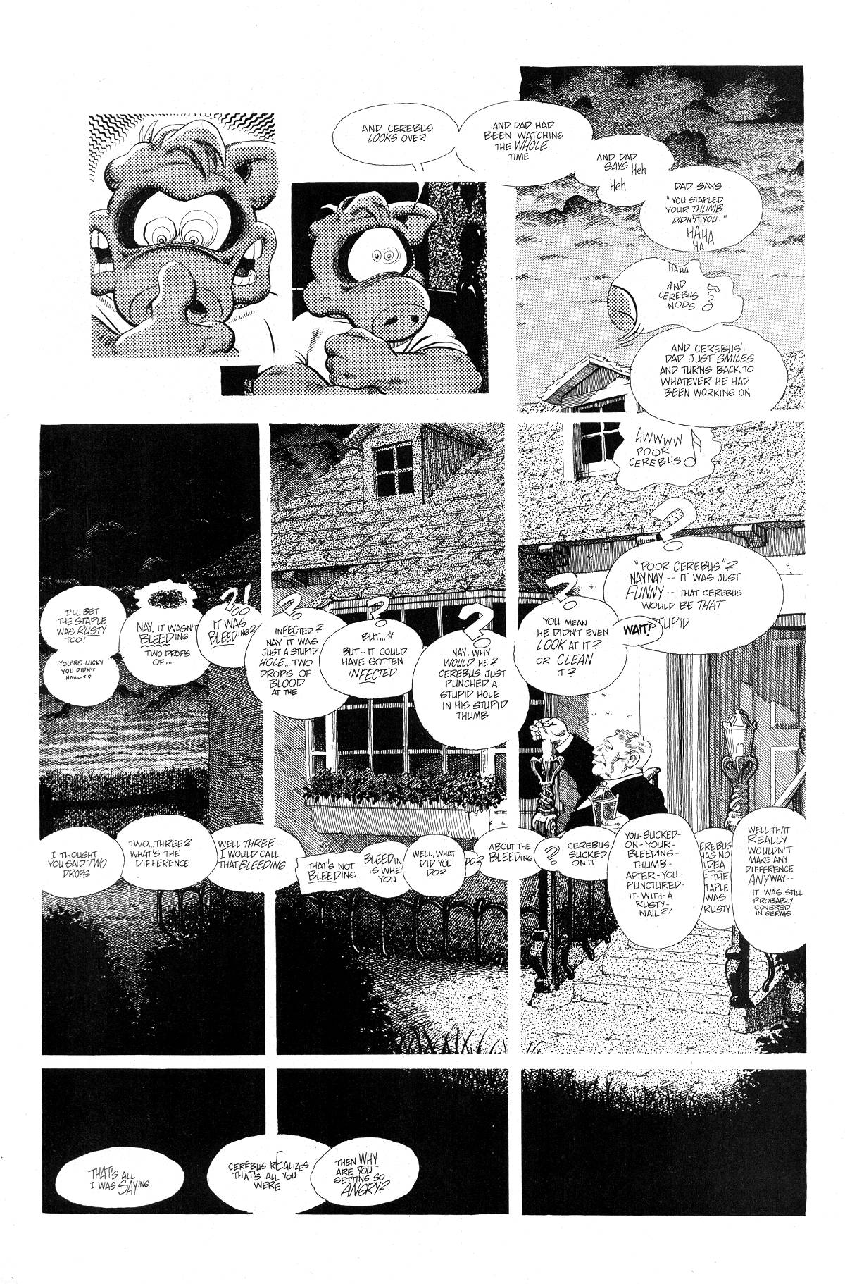 Read online Cerebus comic -  Issue #237 - 19