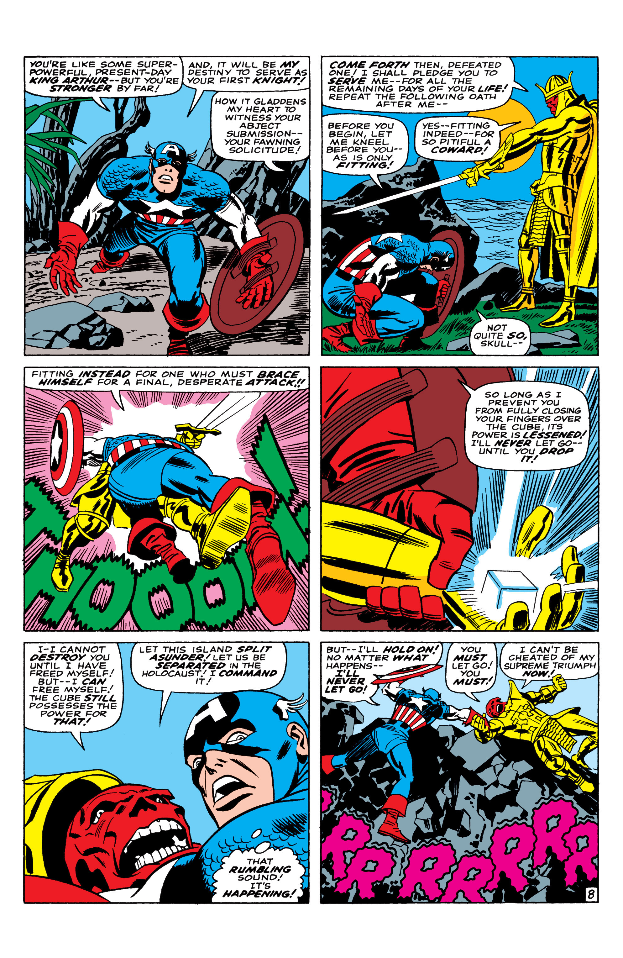 Read online Marvel Masterworks: Captain America comic -  Issue # TPB 1 (Part 3) - 56