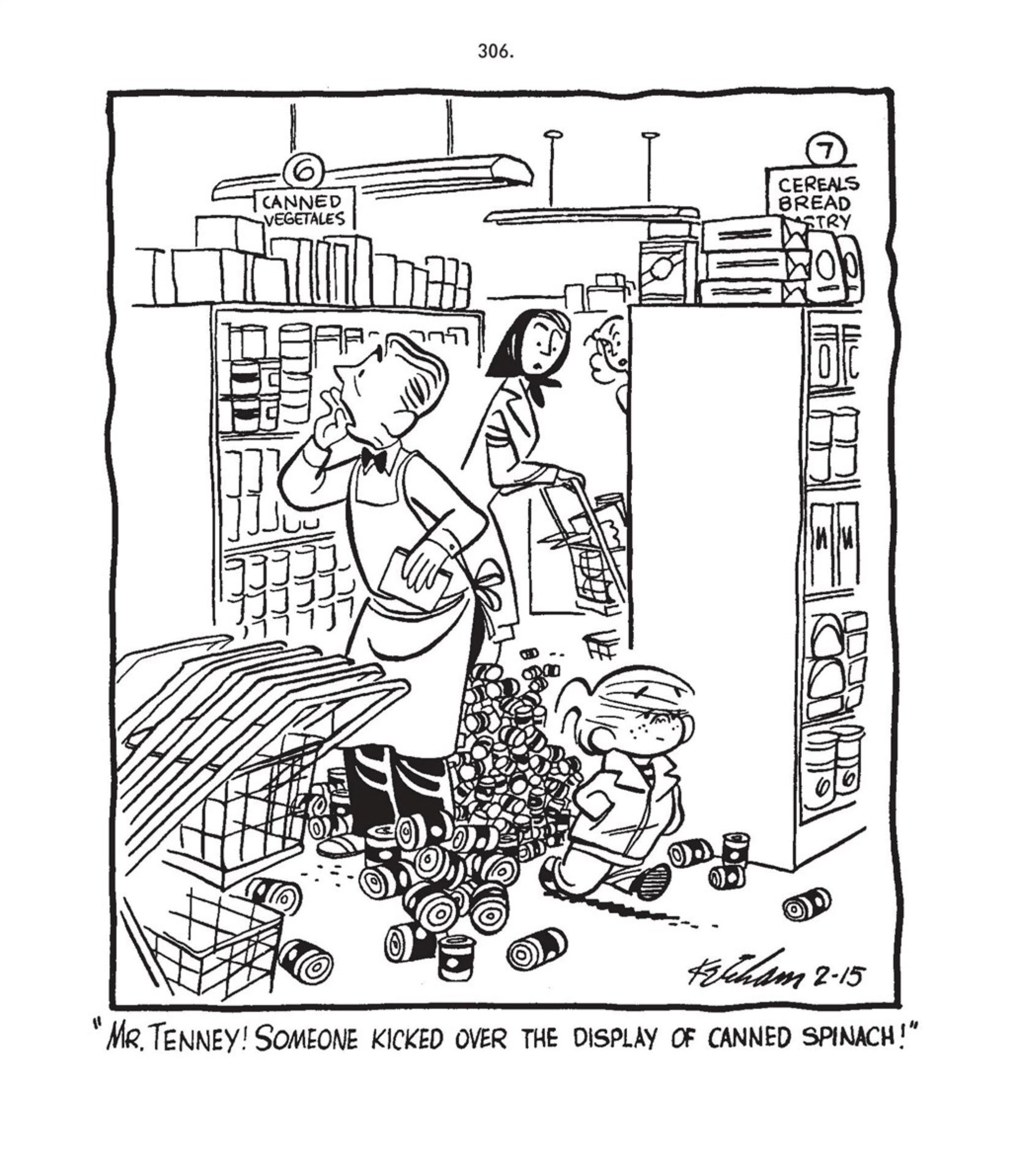 Read online Hank Ketcham's Complete Dennis the Menace comic -  Issue # TPB 1 (Part 4) - 32