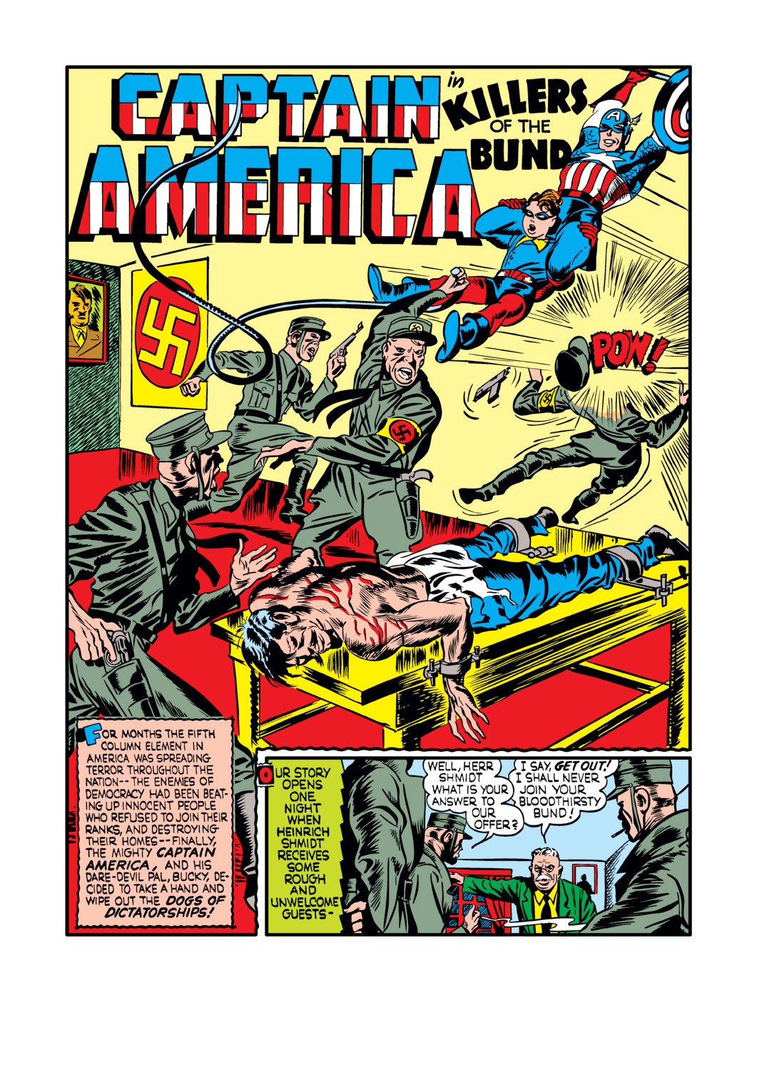 Read online Captain America Comics comic -  Issue #5 - 31