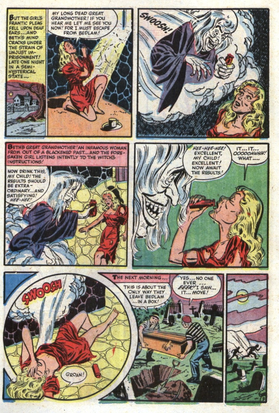 Read online Chamber of Chills (1951) comic -  Issue #11 - 22