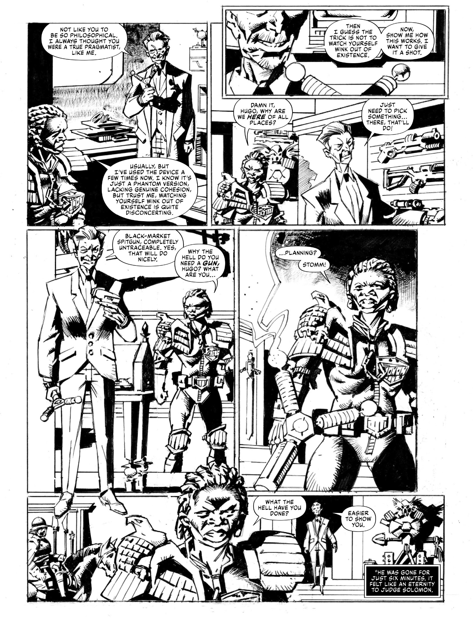 Read online Judge Dredd Megazine (Vol. 5) comic -  Issue #438 - 21