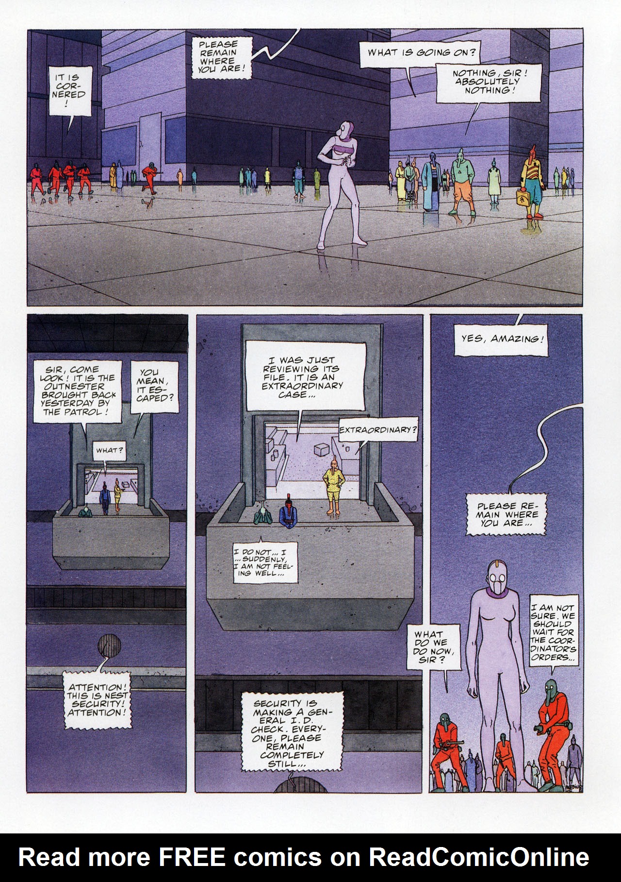 Read online Epic Graphic Novel: Moebius comic -  Issue # TPB 7 - 28