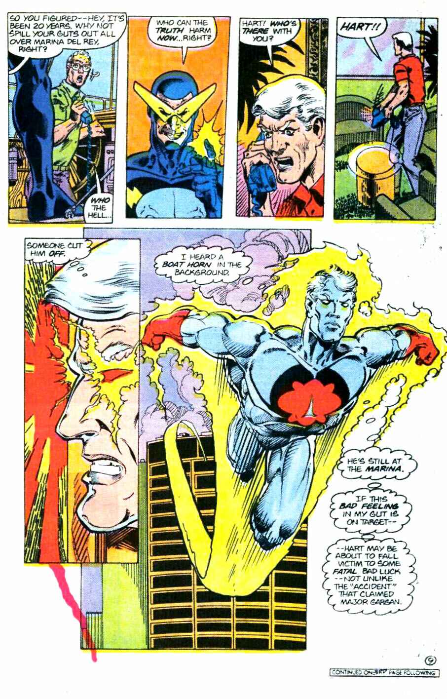 Read online Captain Atom (1987) comic -  Issue #9 - 10