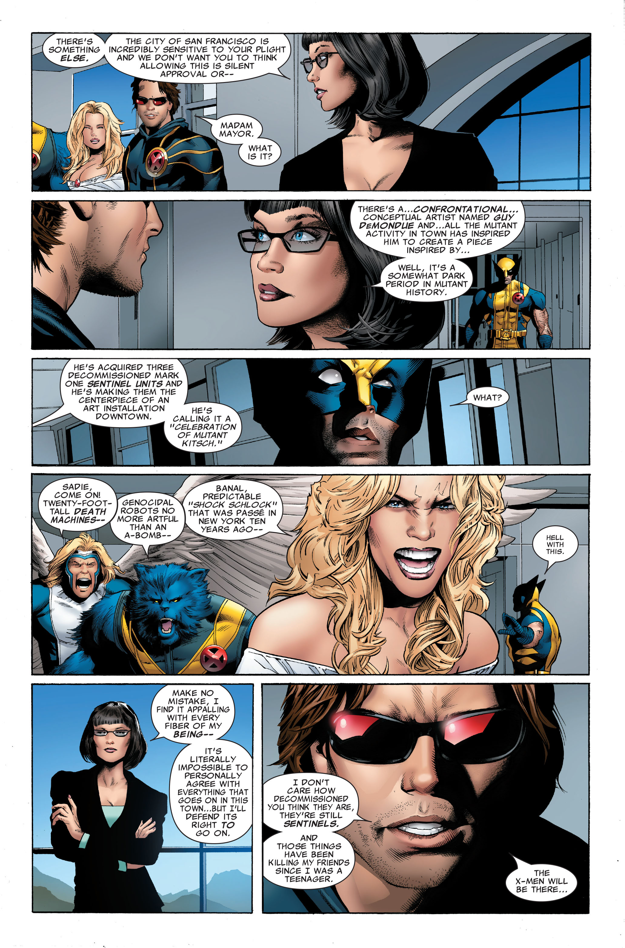 Read online Uncanny X-Men (1963) comic -  Issue #500 - 10