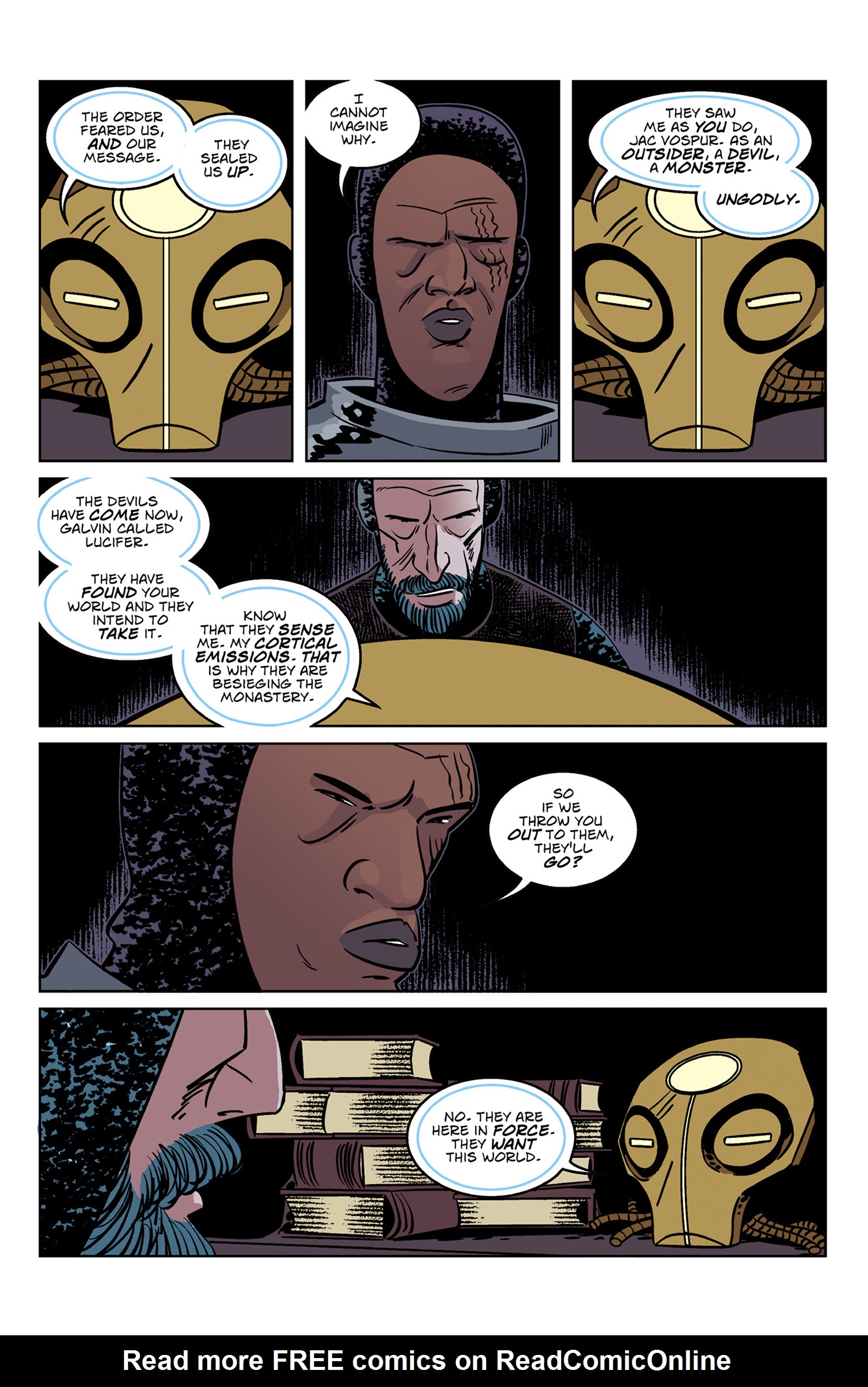 Read online Dark Ages comic -  Issue #3 - 21