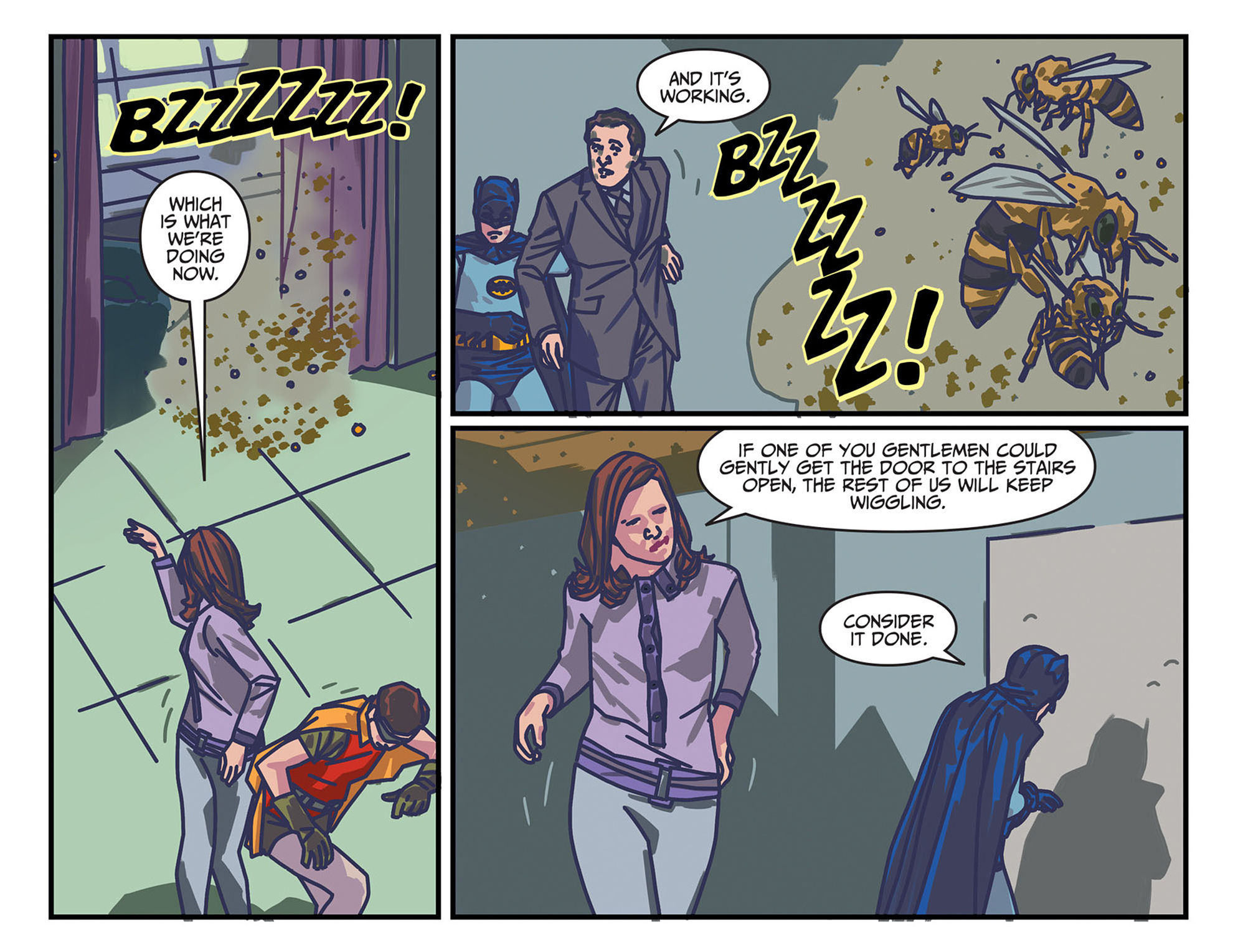 Read online Batman '66 Meets Steed and Mrs Peel comic -  Issue #6 - 21
