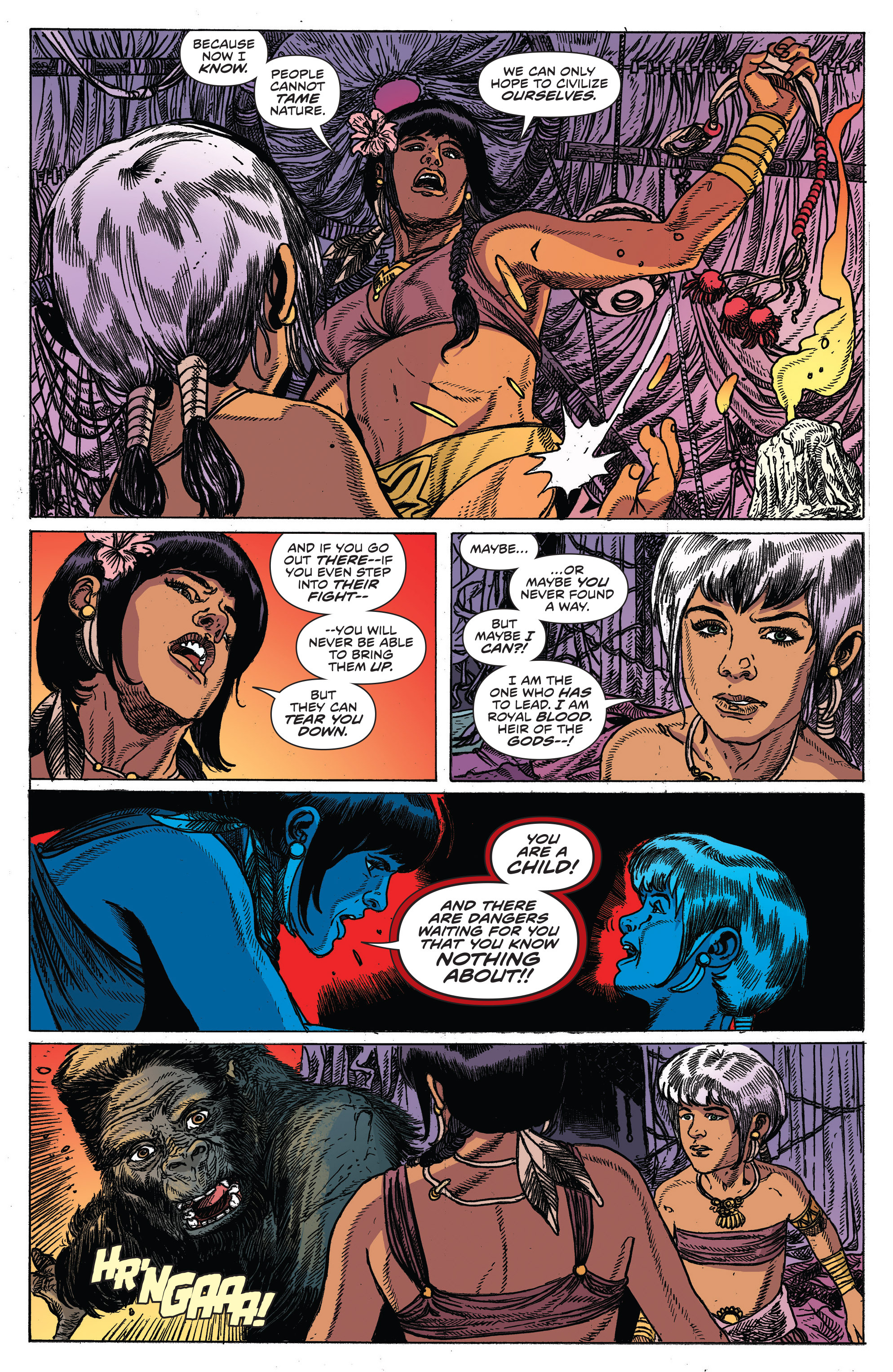 Read online Kong Of Skull Island comic -  Issue #9 - 18