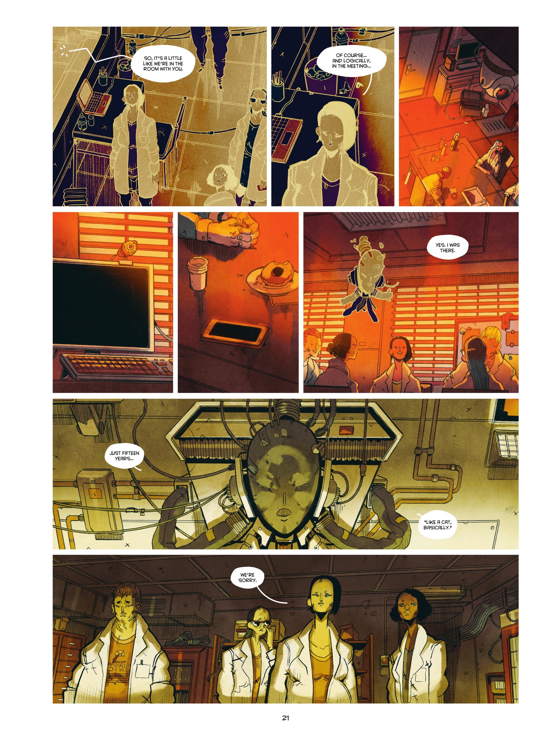 Read online Carbon & Silicon (2020) comic -  Issue # TPB (Part 1) - 20