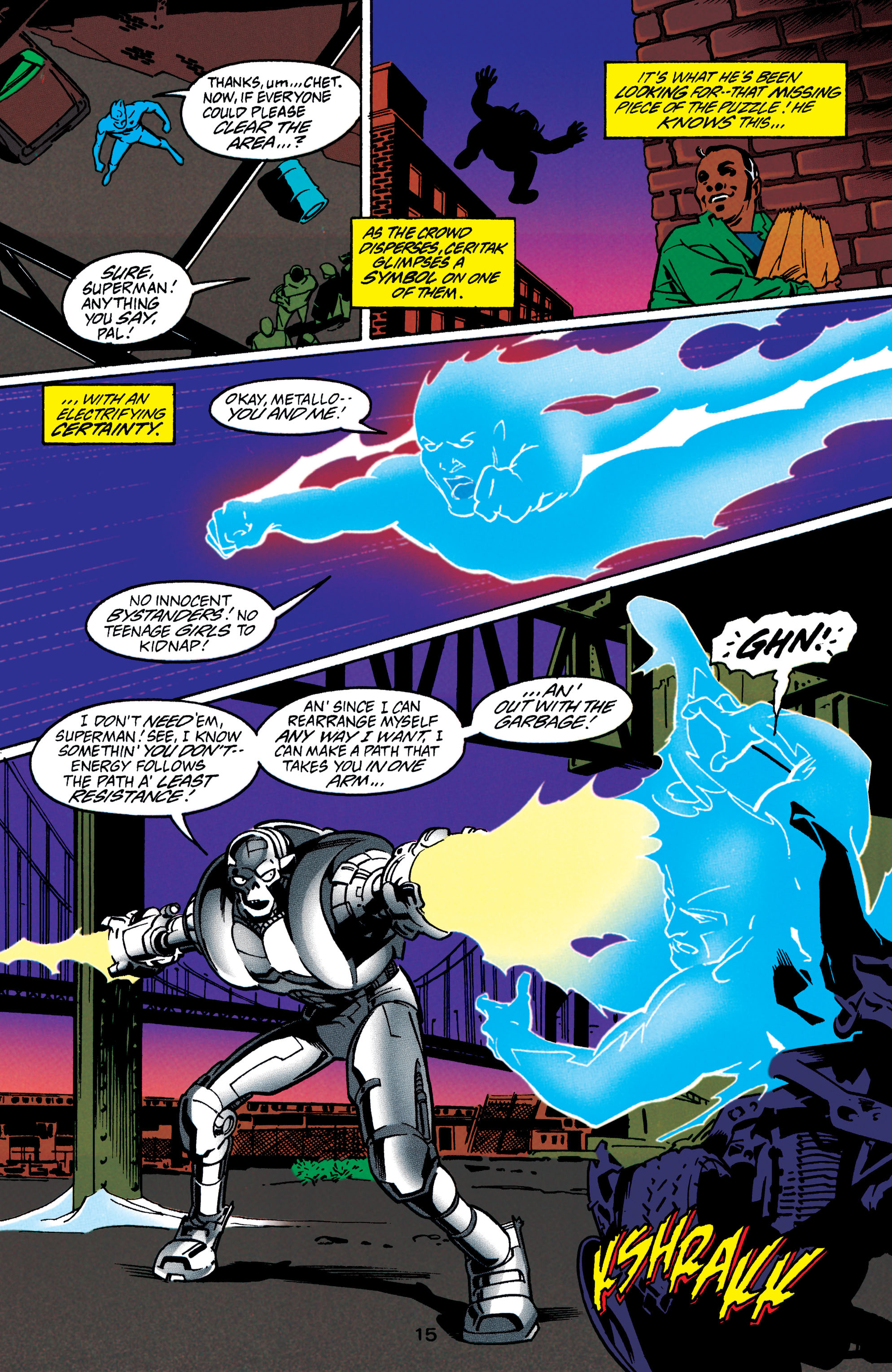 Read online Adventures of Superman (1987) comic -  Issue #546 - 16