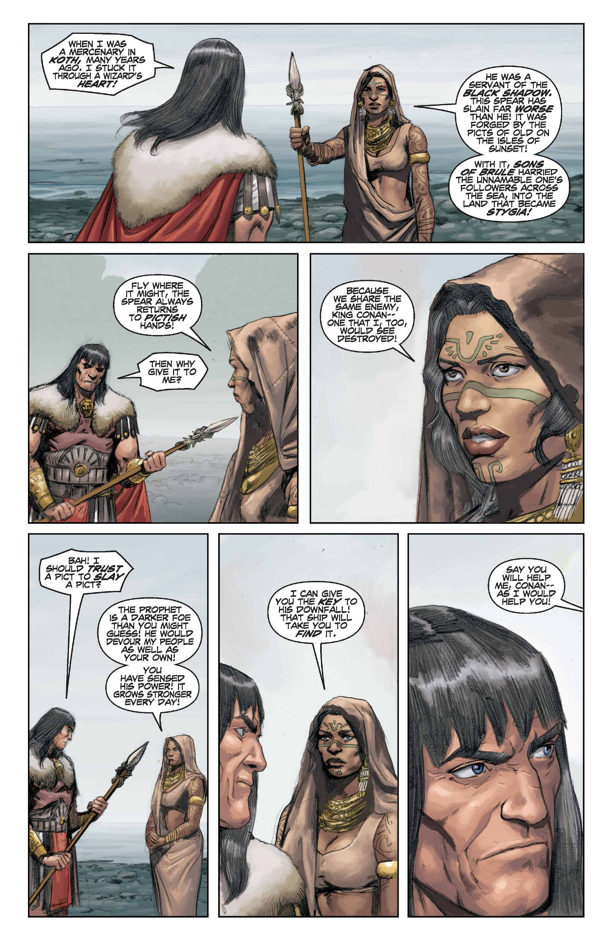 Read online Conan Chronicles Epic Collection comic -  Issue # TPB The Heart of Yag-Kosha (Part 4) - 73