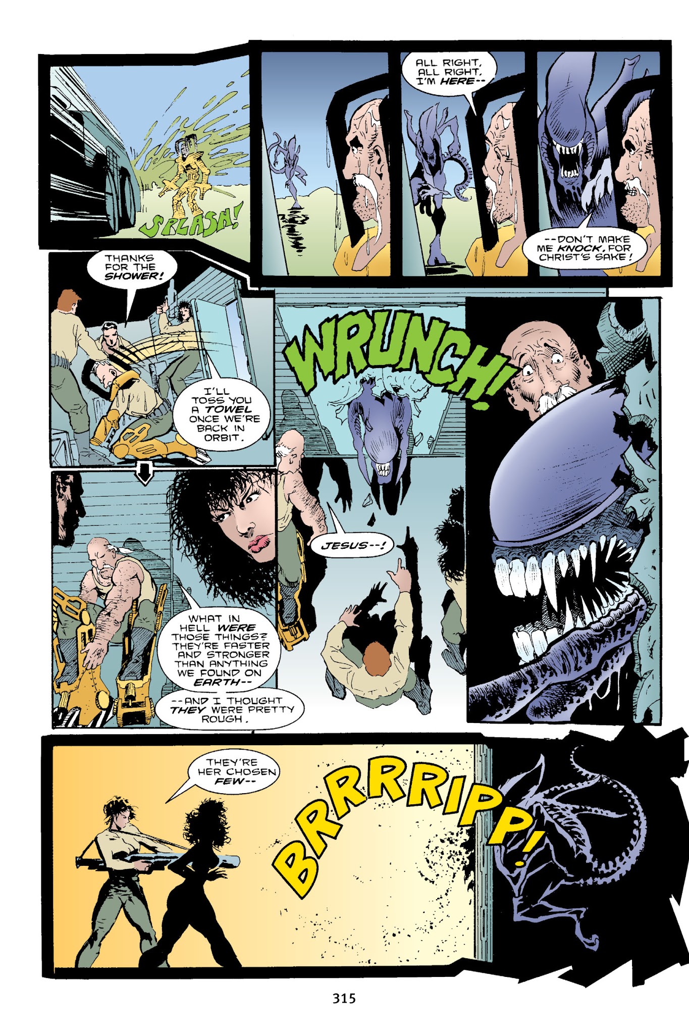 Read online Aliens Omnibus comic -  Issue # TPB 1 - 312