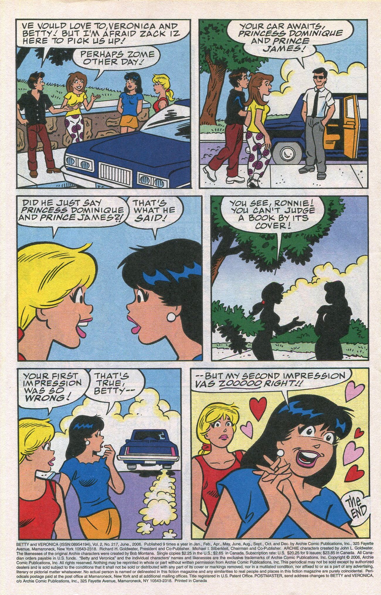 Read online Betty and Veronica (1987) comic -  Issue #217 - 34