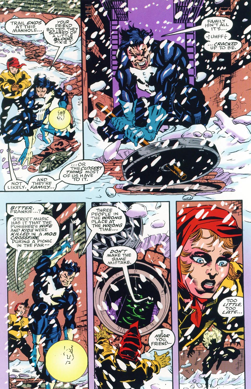 Read online Spider-Man, Punisher, Sabretooth: Designer Genes comic -  Issue # Full - 16