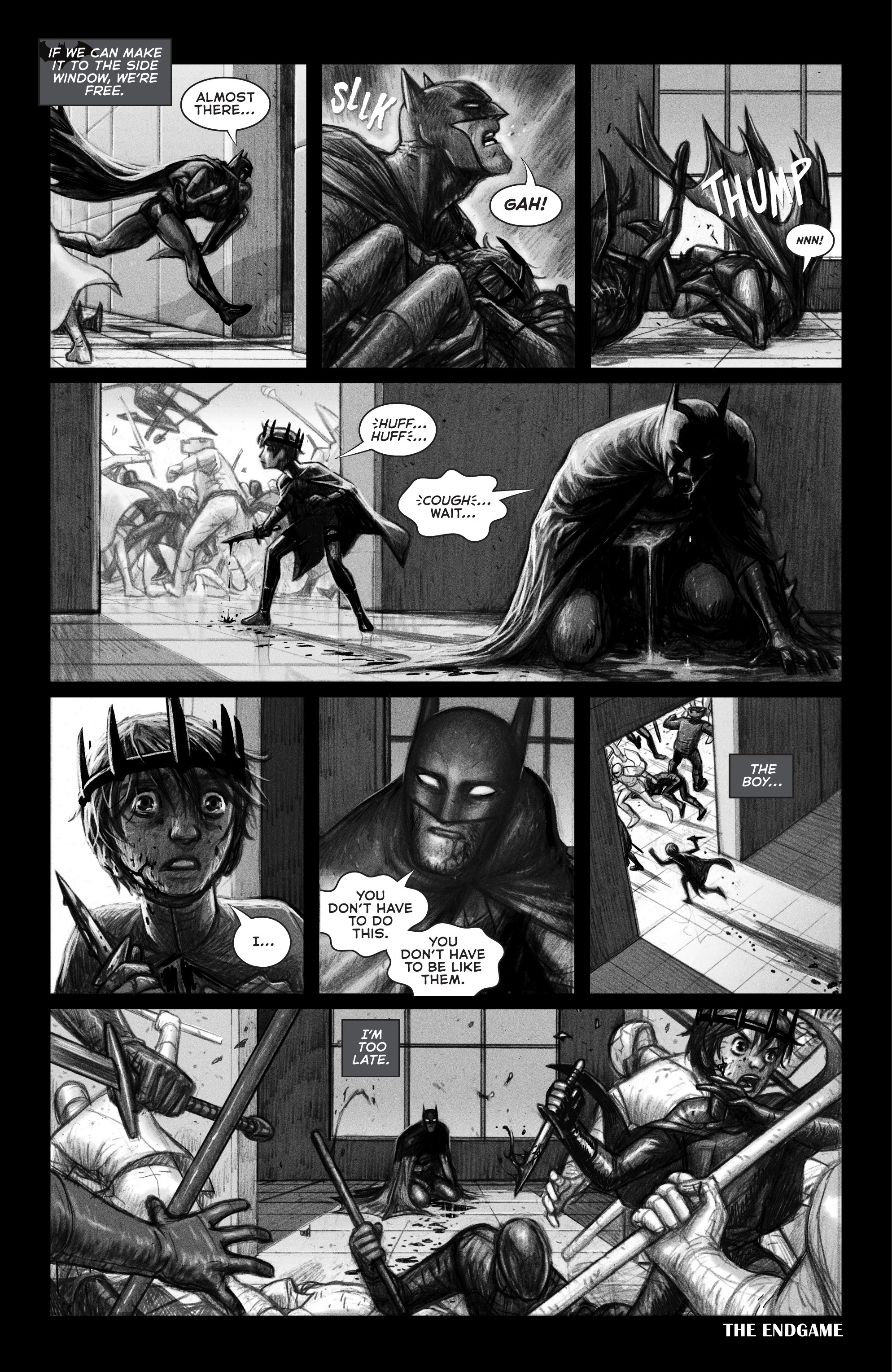 Read online Batman Black & White comic -  Issue #6 - 30