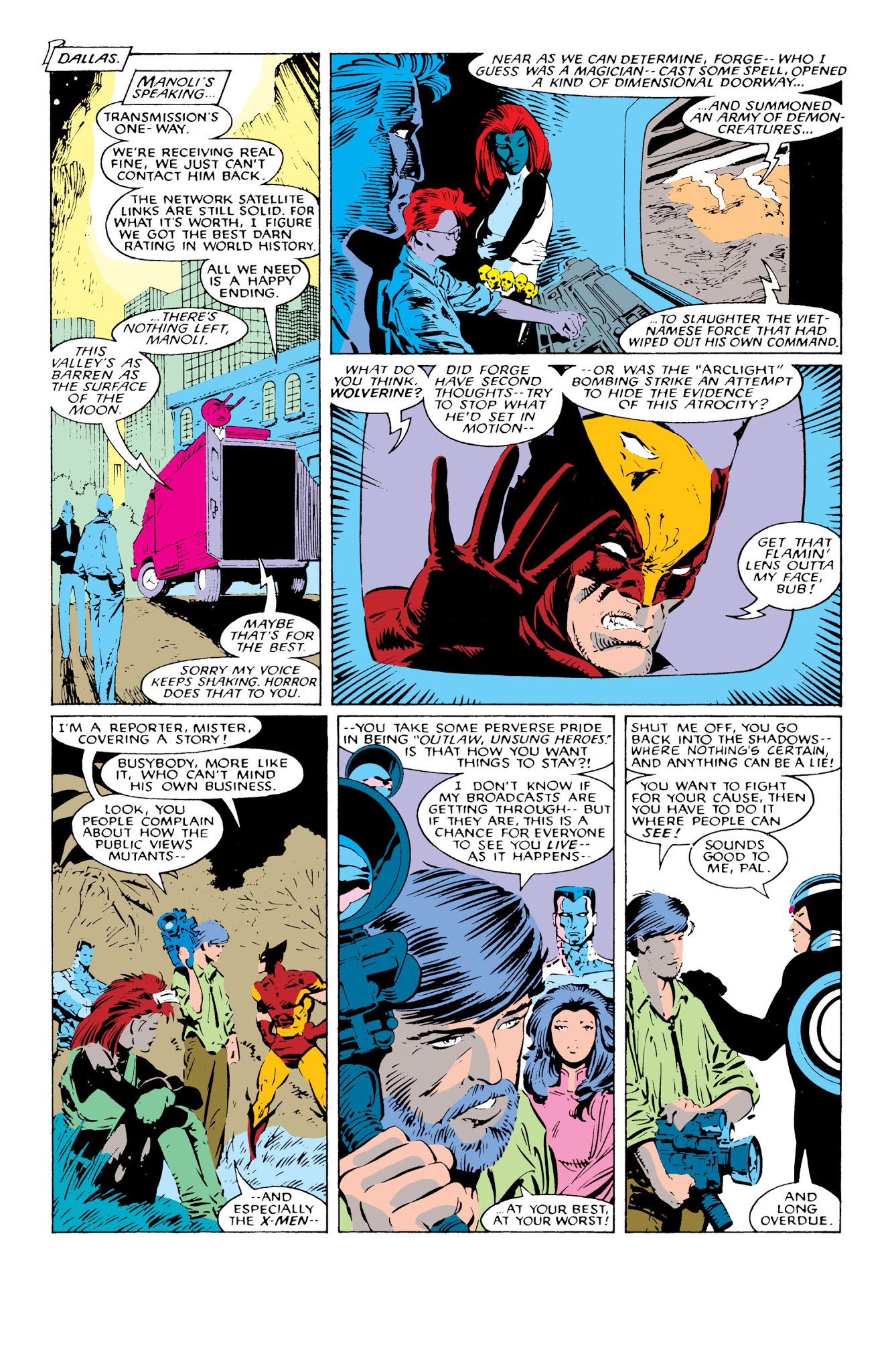 Read online X-Men: Fall of the Mutants comic -  Issue # TPB 1 (Part 3) - 15