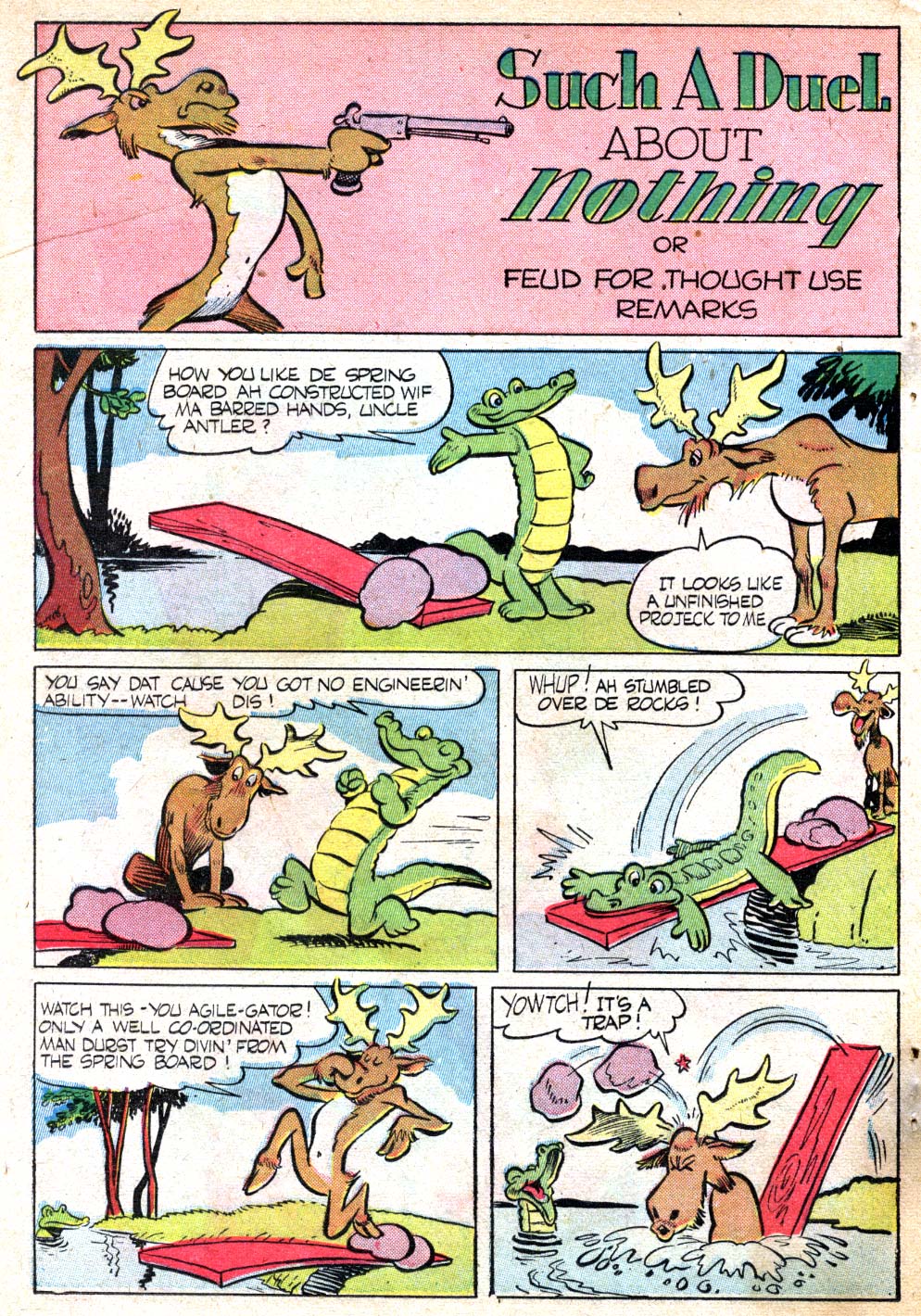 Read online Four Color Comics comic -  Issue #105 - 34