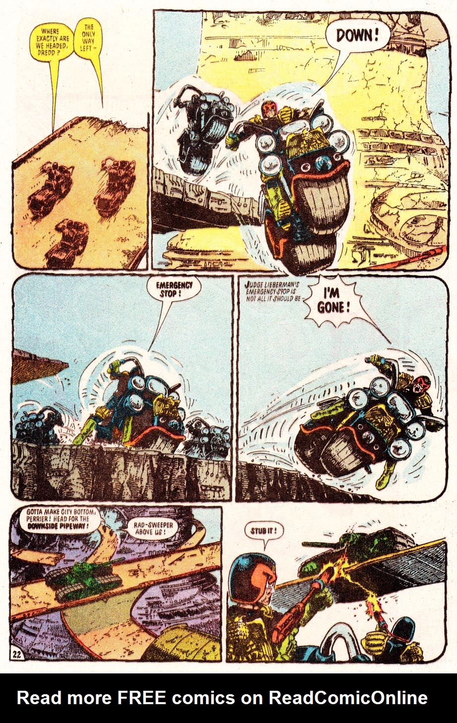 Read online Judge Dredd (1983) comic -  Issue #22 - 20