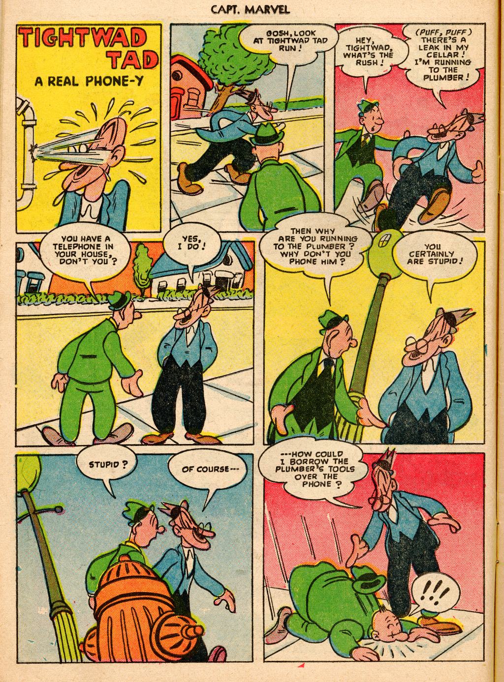 Read online Captain Marvel Adventures comic -  Issue #102 - 14