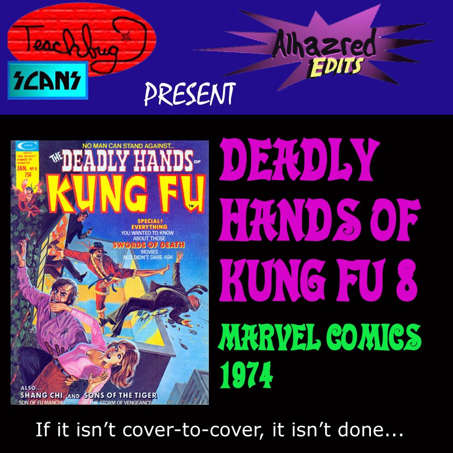 Read online The Deadly Hands of Kung Fu comic -  Issue #8 - 1