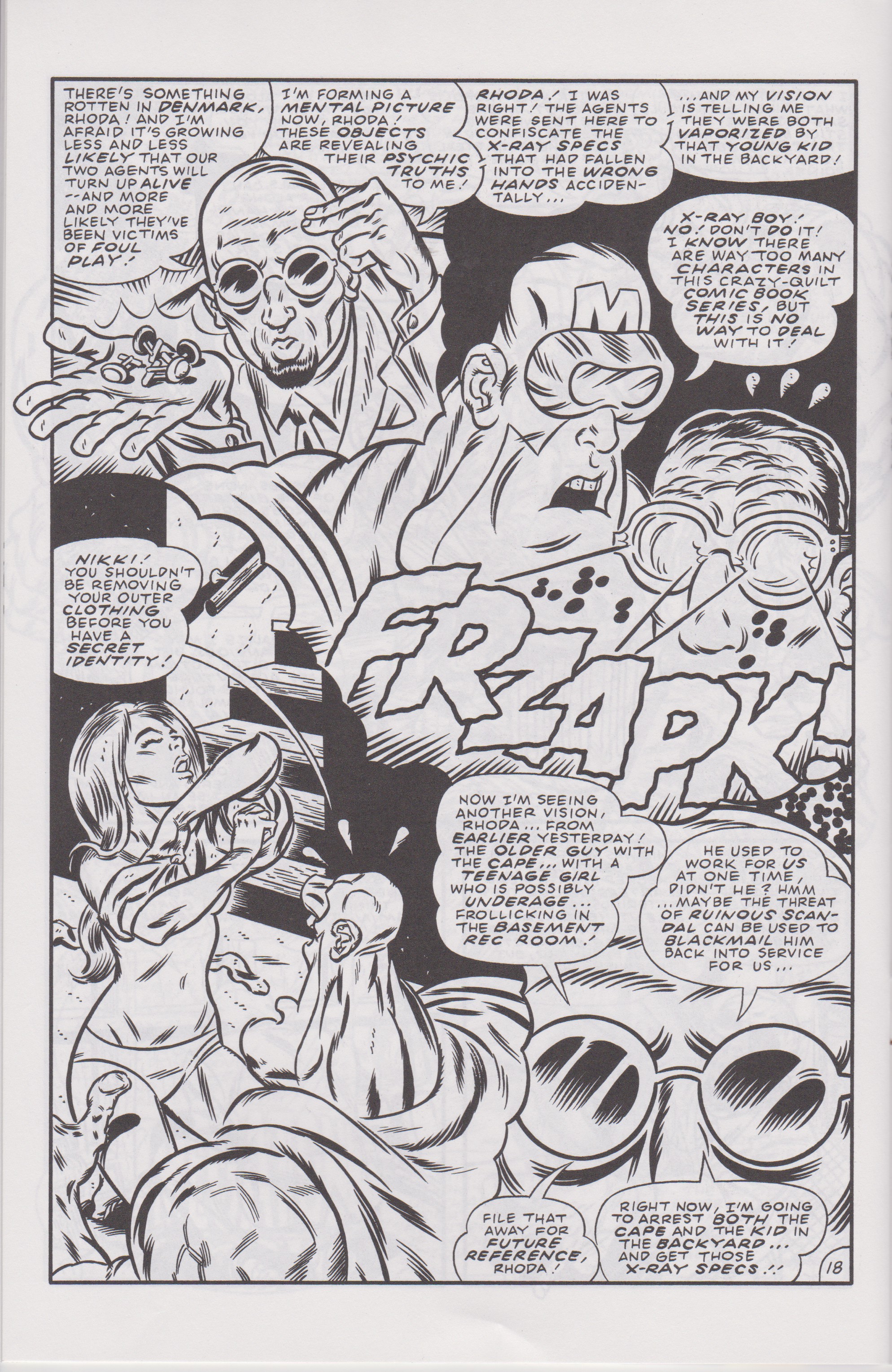 Read online Don Simpson's Bizarre Heroes comic -  Issue #11 - 20