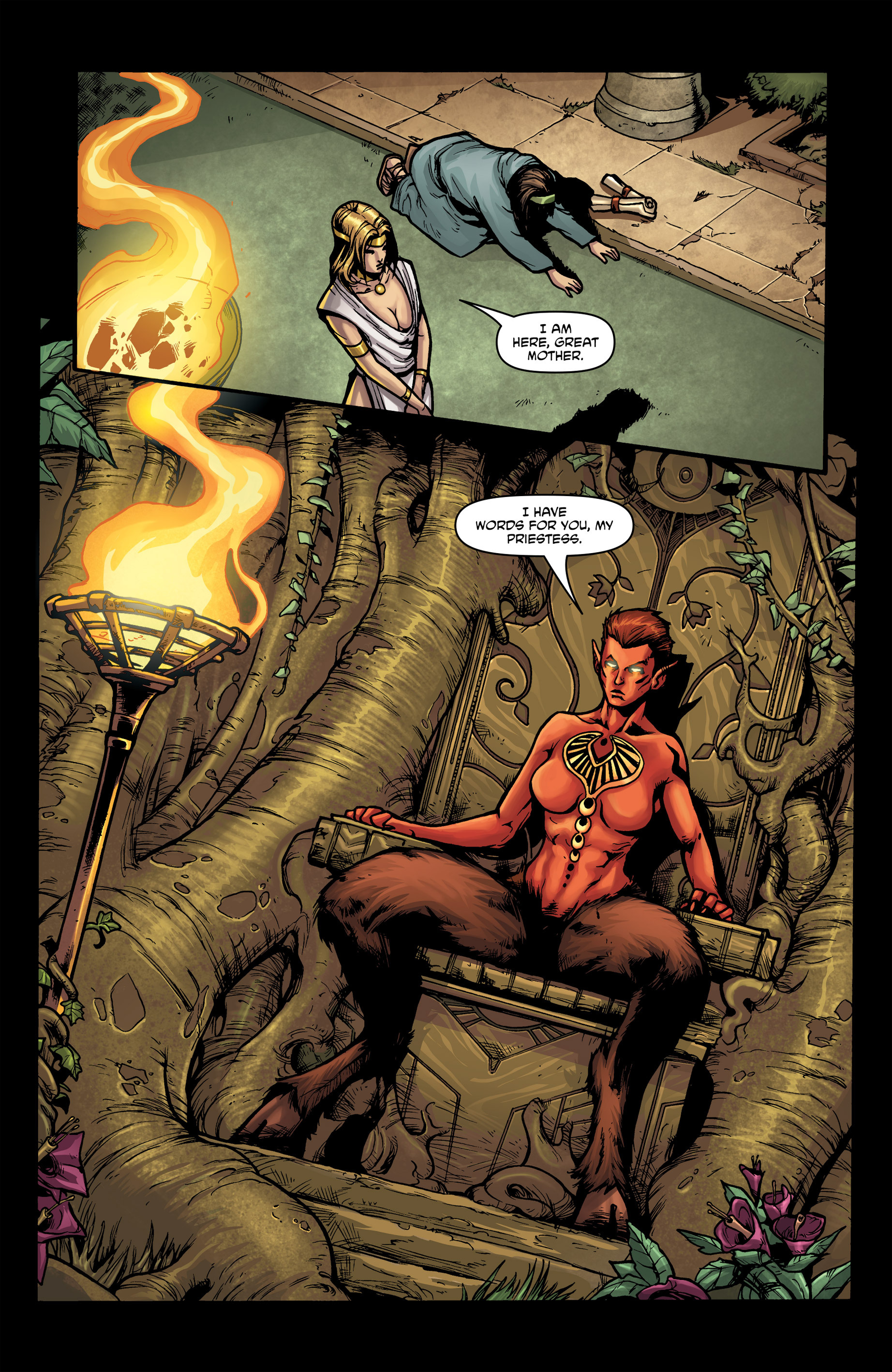 Read online God Is Dead comic -  Issue #7 - 11