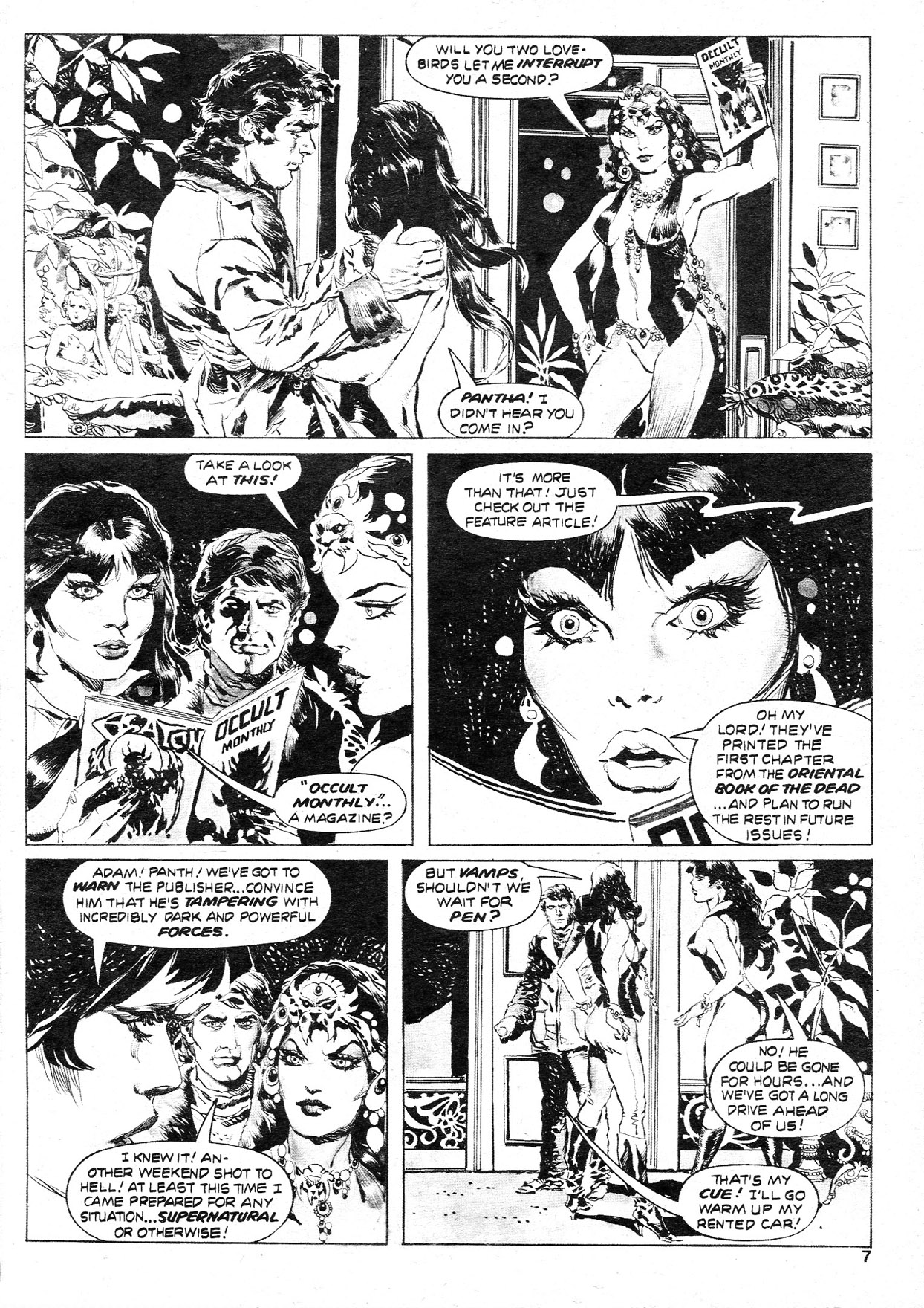 Read online Vampirella (1969) comic -  Issue #86 - 7