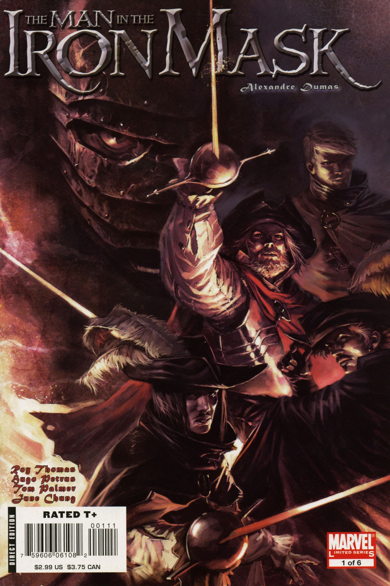 Read online The Man in the Iron Mask comic -  Issue #1 - 1