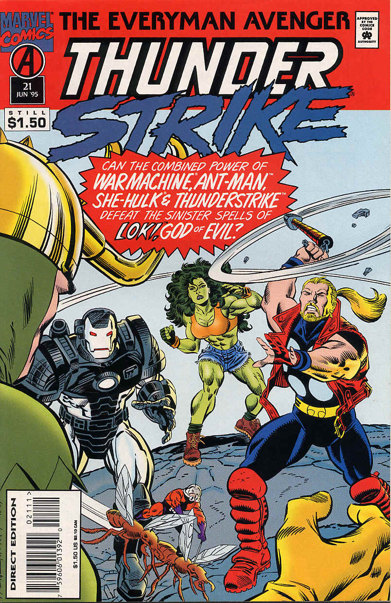 Read online Thunderstrike (1993) comic -  Issue #21 - 1