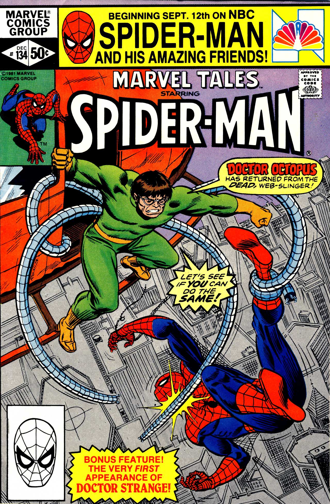 Read online Marvel Tales (1964) comic -  Issue #134 - 1