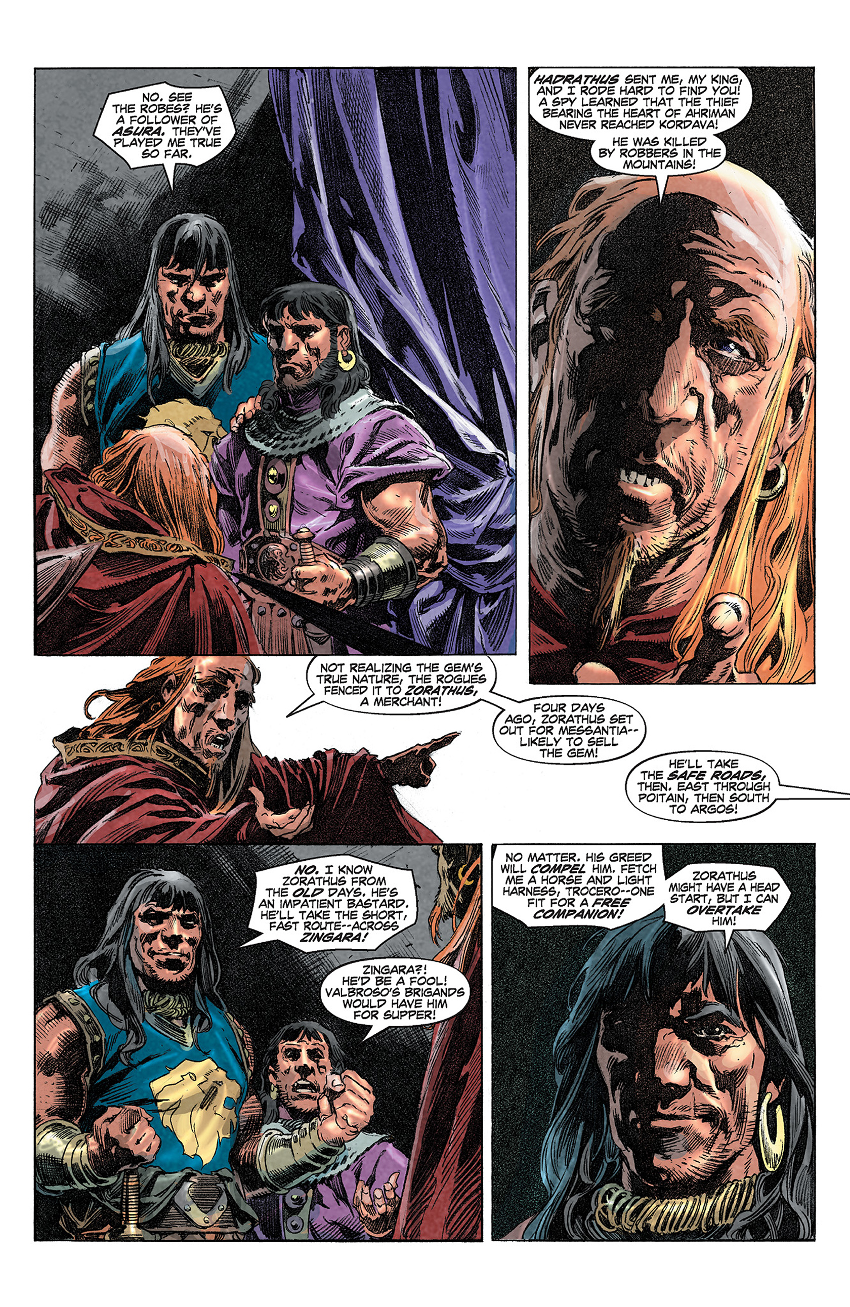 Read online King Conan: The Hour of the Dragon comic -  Issue #6 - 8