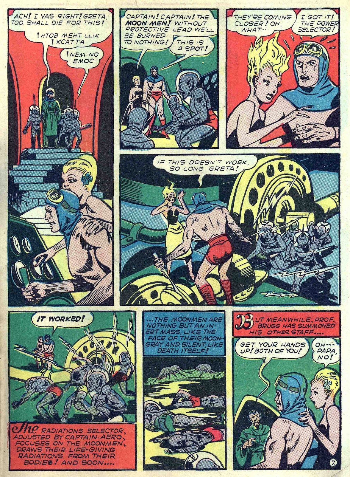Captain Aero Comics issue 26 - Page 9