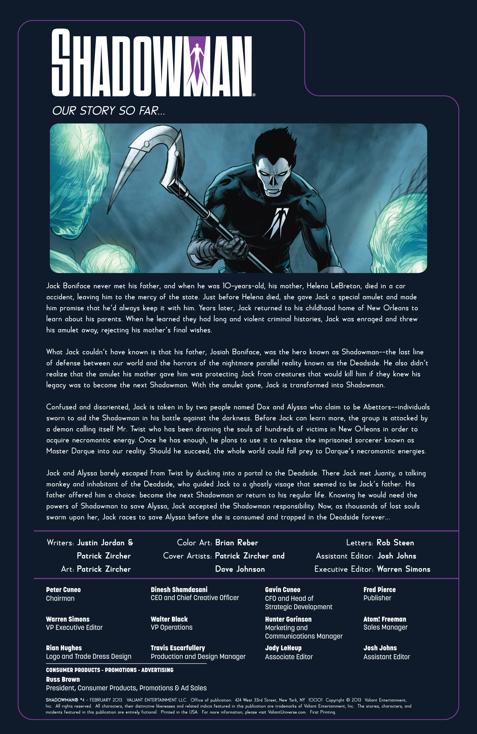 Read online Shadowman (2012) comic -  Issue #4 - 2