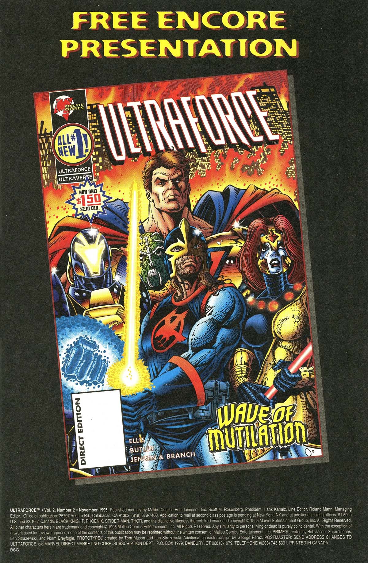 Read online UltraForce (1995) comic -  Issue #2 - 3