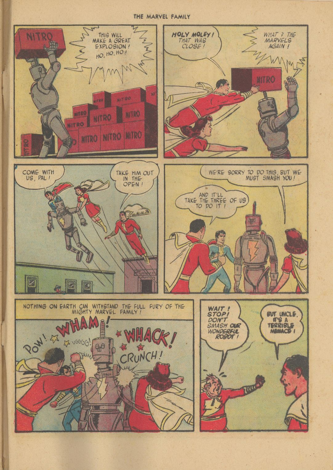 Read online The Marvel Family comic -  Issue #5 - 49