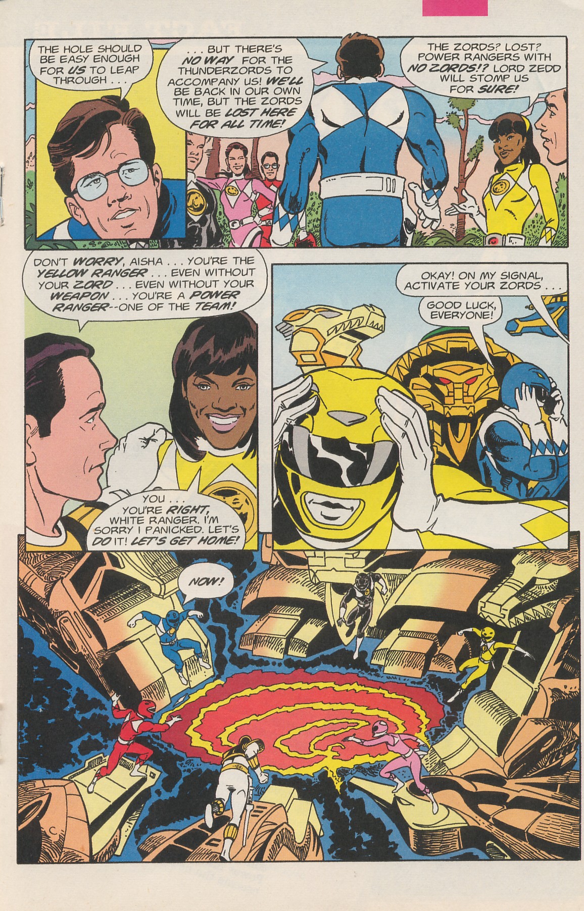 Read online Saban's Mighty Morphin Power Rangers (1995) comic -  Issue #2 - 19