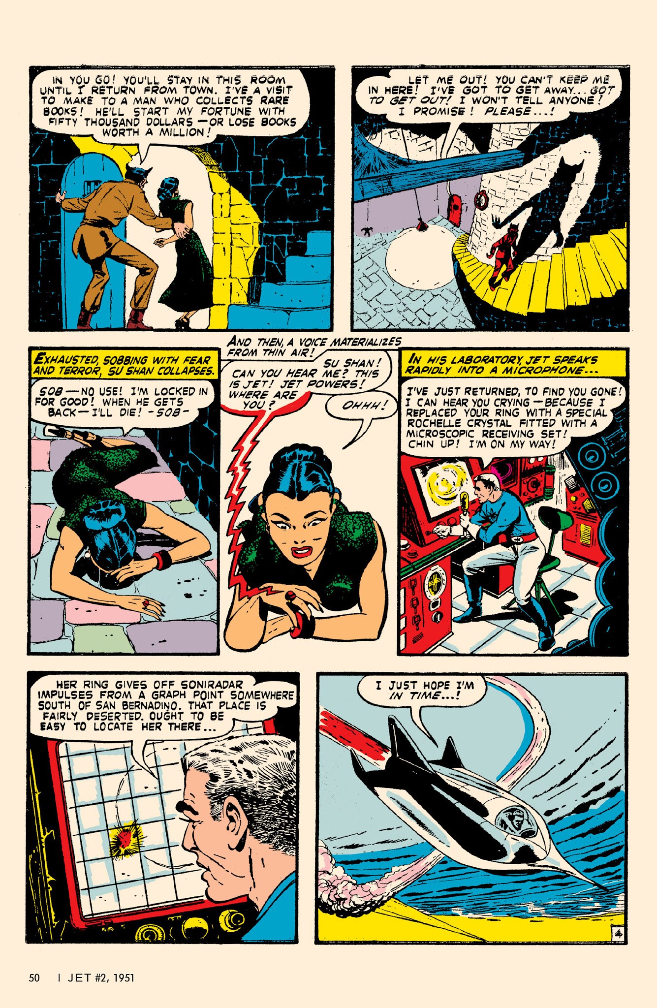 Read online Bob Powell's Complete Jet Powers comic -  Issue # TPB (Part 1) - 54