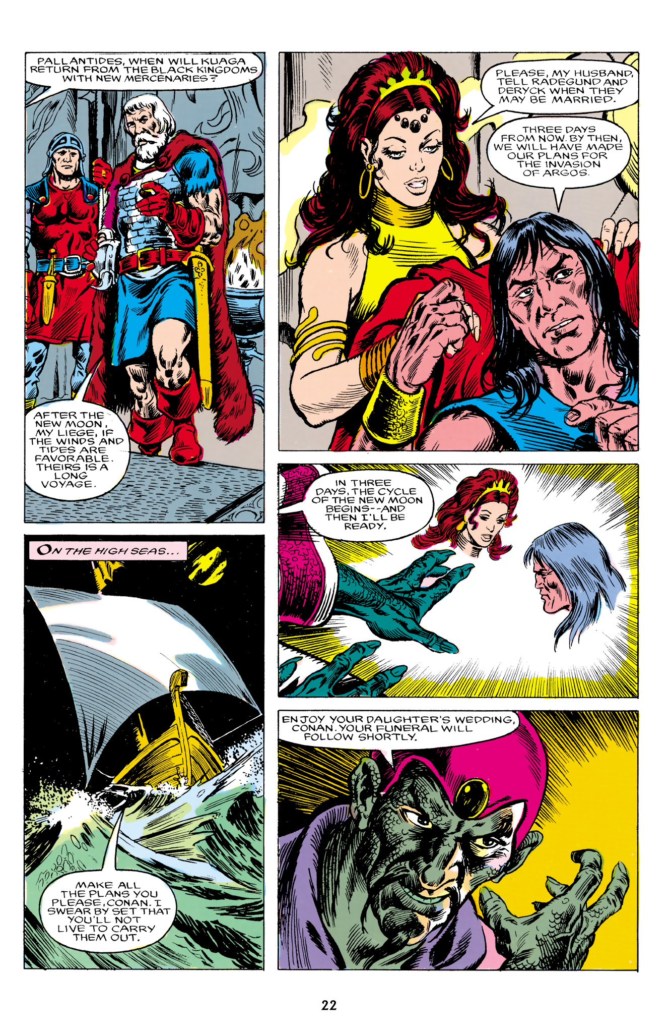 Read online The Chronicles of King Conan comic -  Issue # TPB 9 (Part 1) - 23