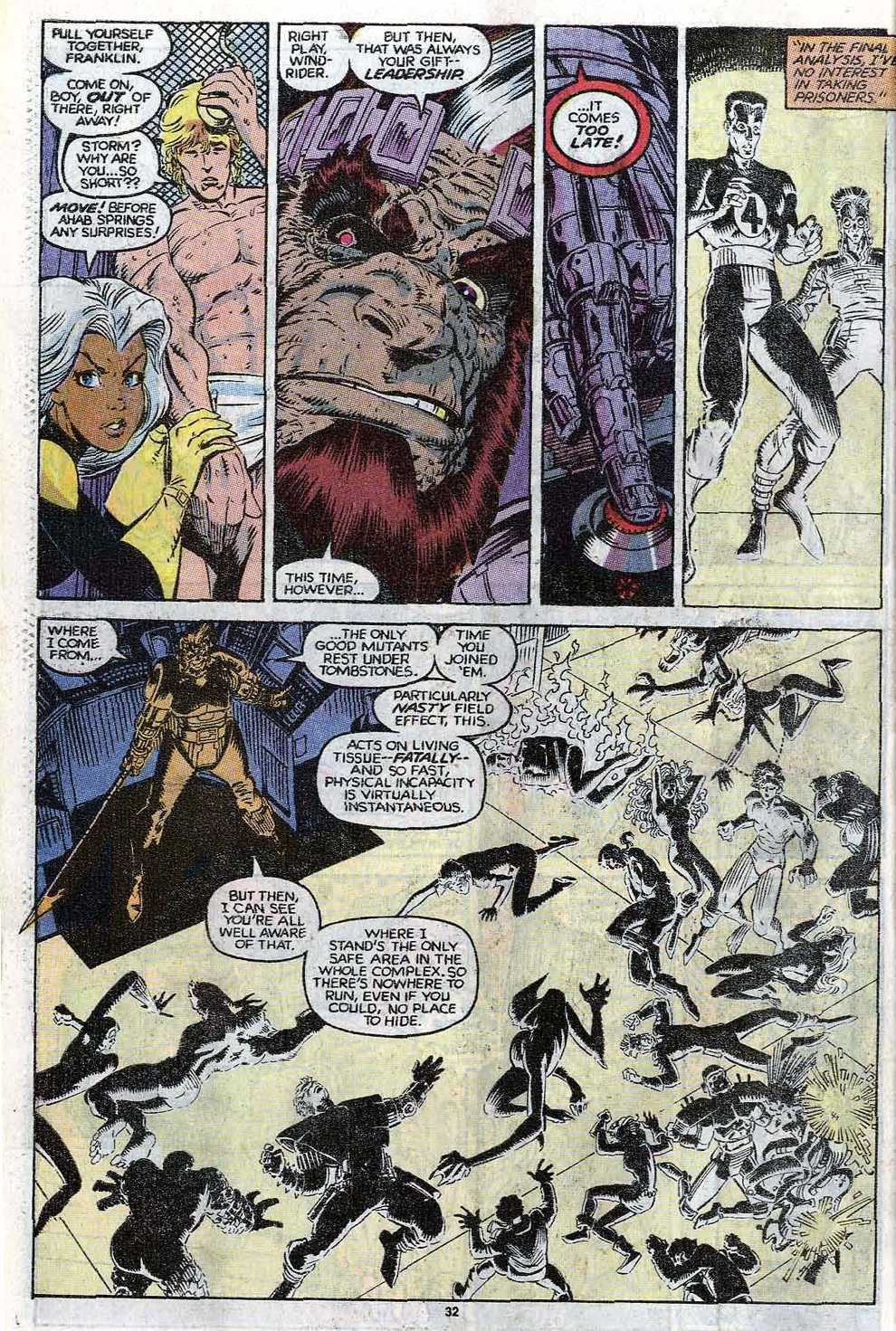 Read online X-Men Annual comic -  Issue #14 - 34