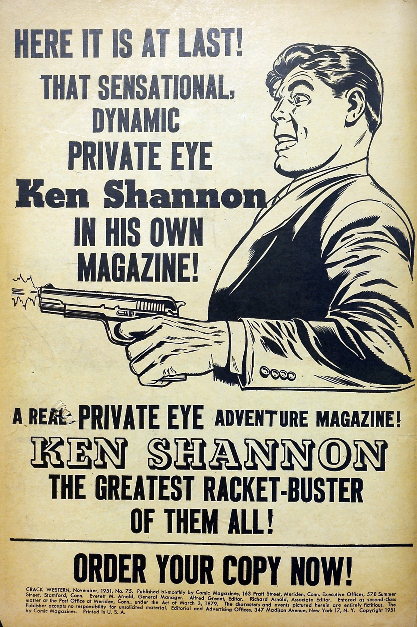 Read online Crack Western comic -  Issue #75 - 2