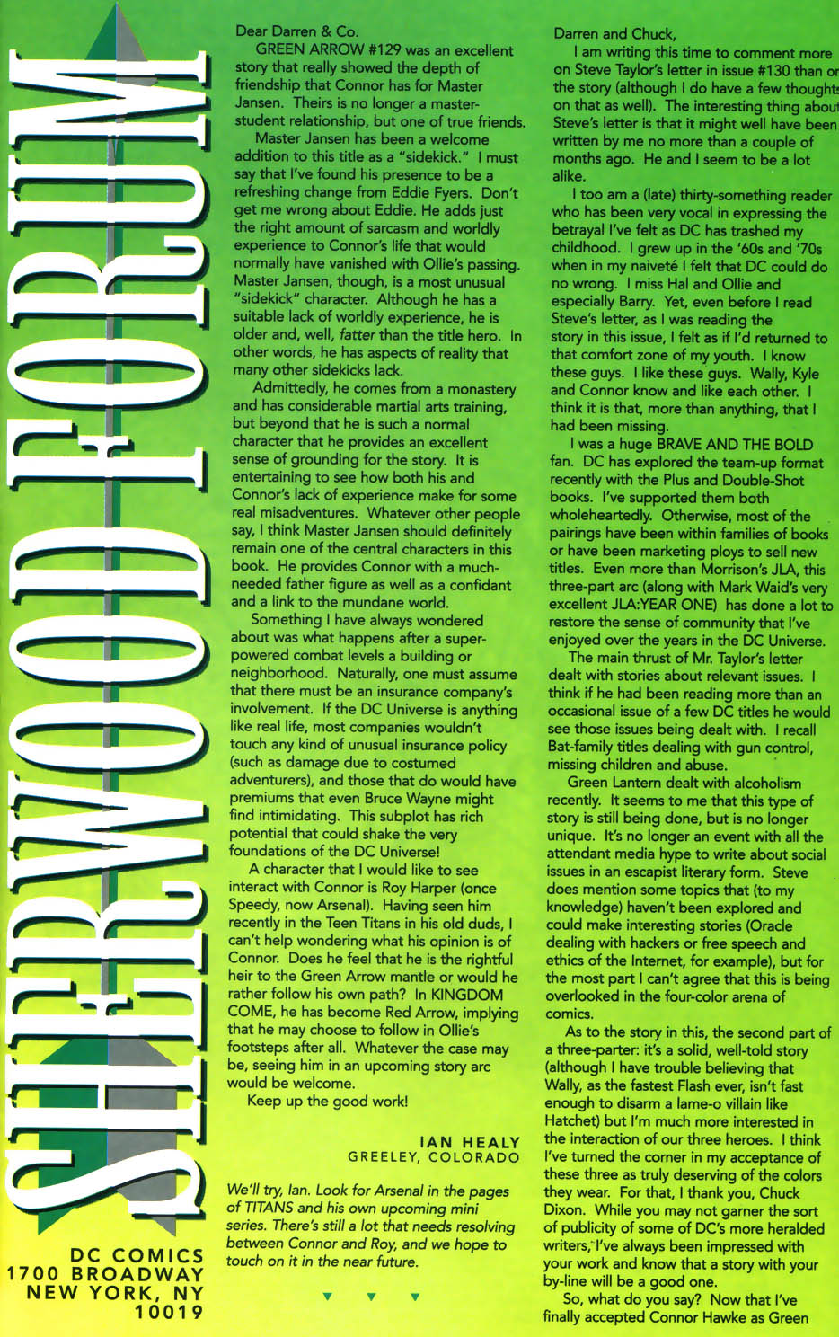 Read online Green Arrow (1988) comic -  Issue #134 - 25
