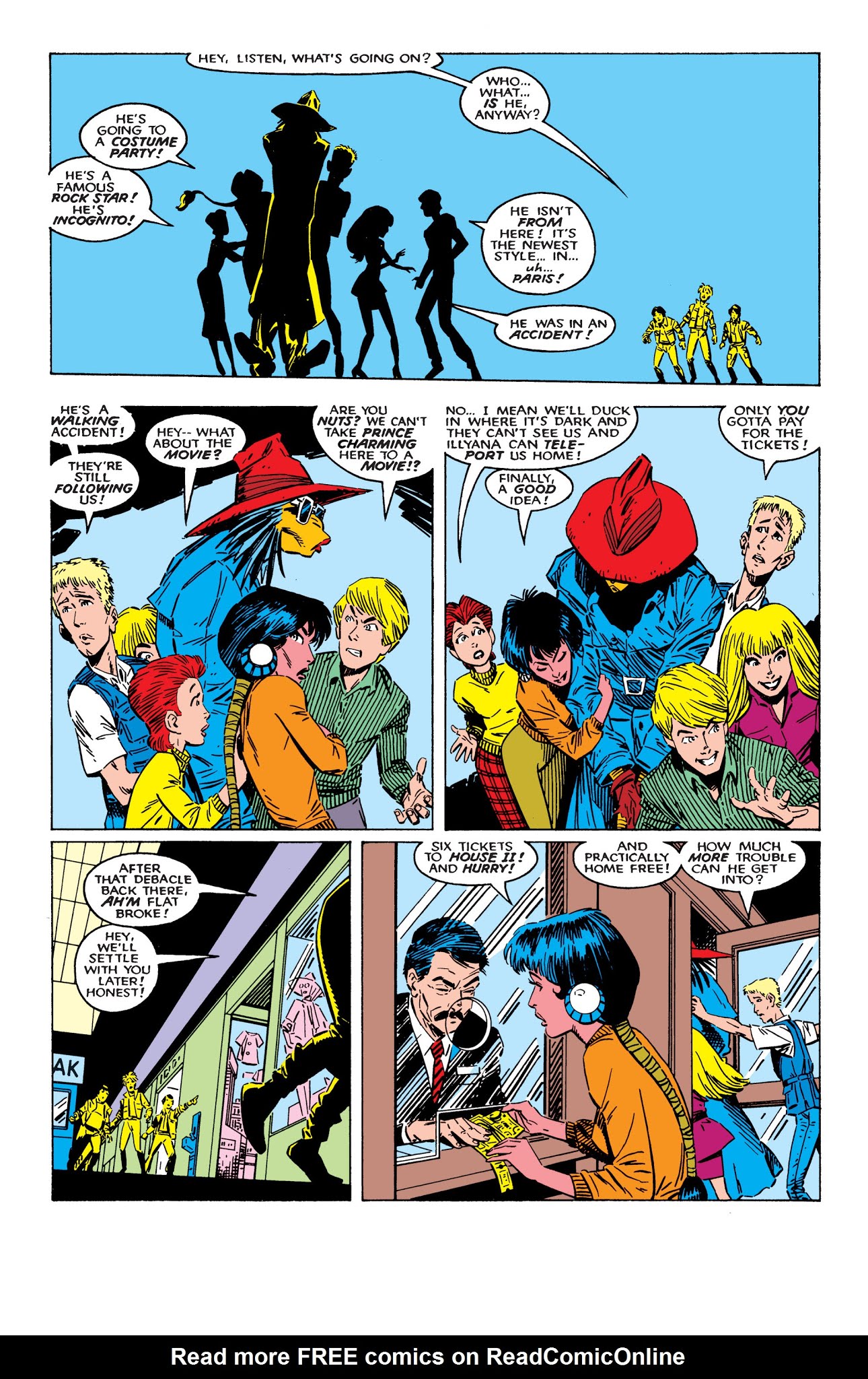 Read online X-Men: Fall of the Mutants comic -  Issue # TPB 1 (Part 3) - 96