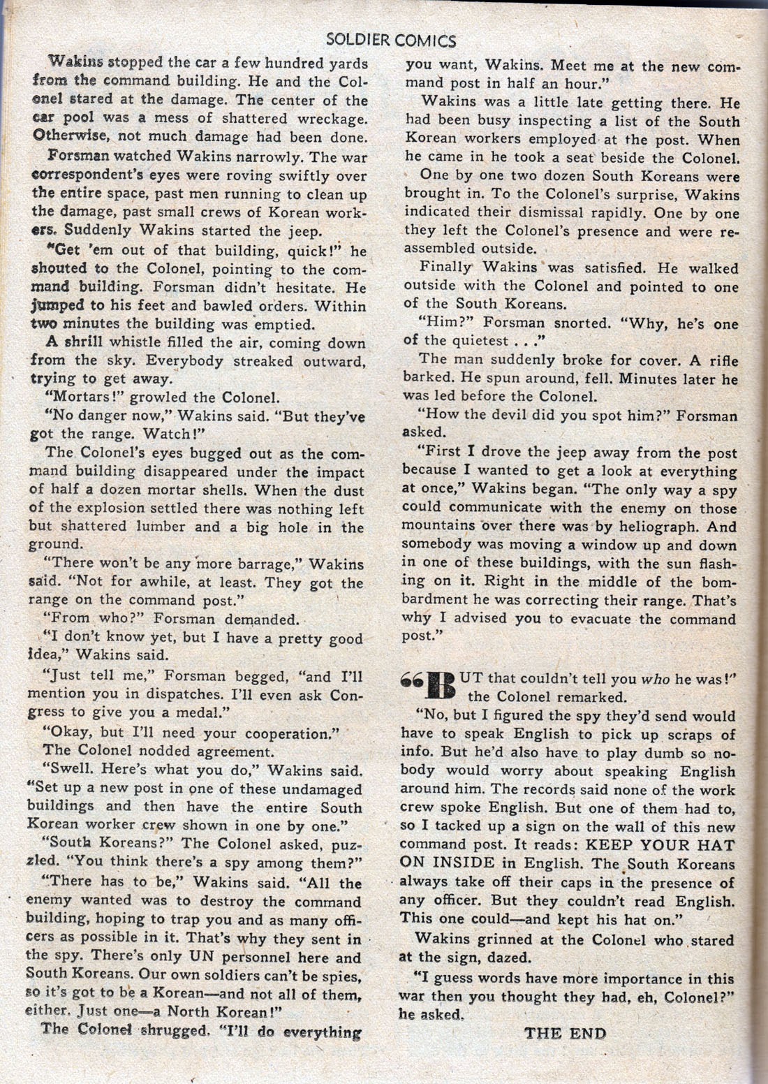 Read online Soldier Comics comic -  Issue #3 - 26