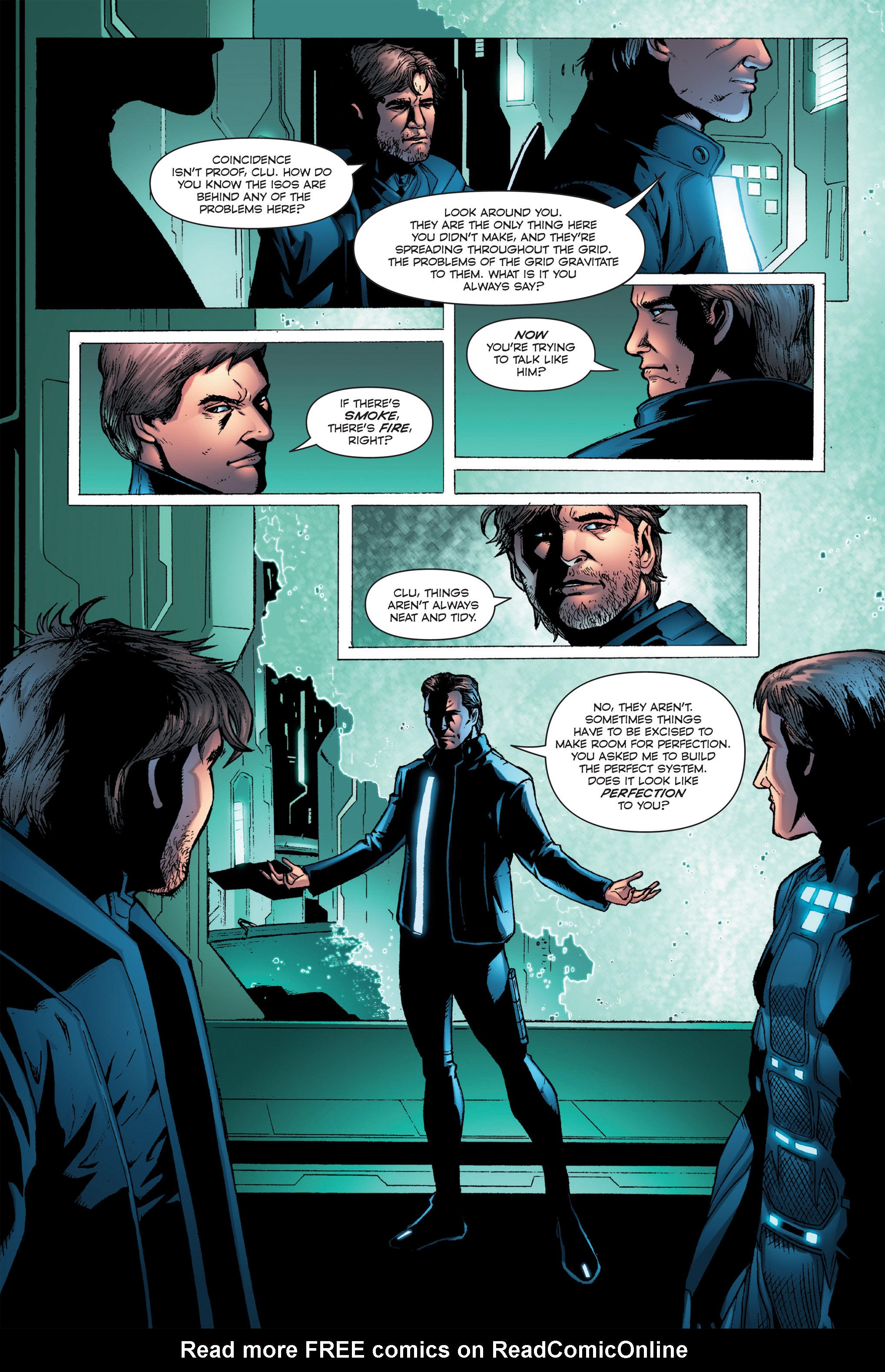 Read online TRON: Betrayal comic -  Issue # TPB - 70