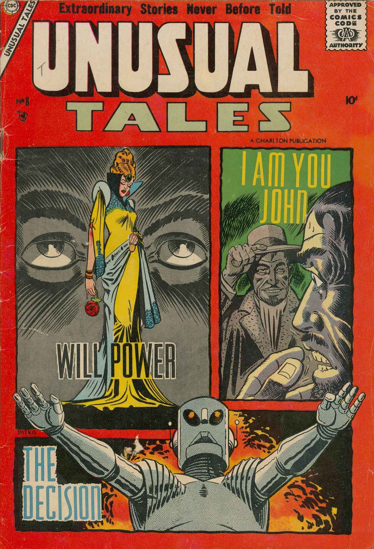 Read online Unusual Tales comic -  Issue #8 - 1