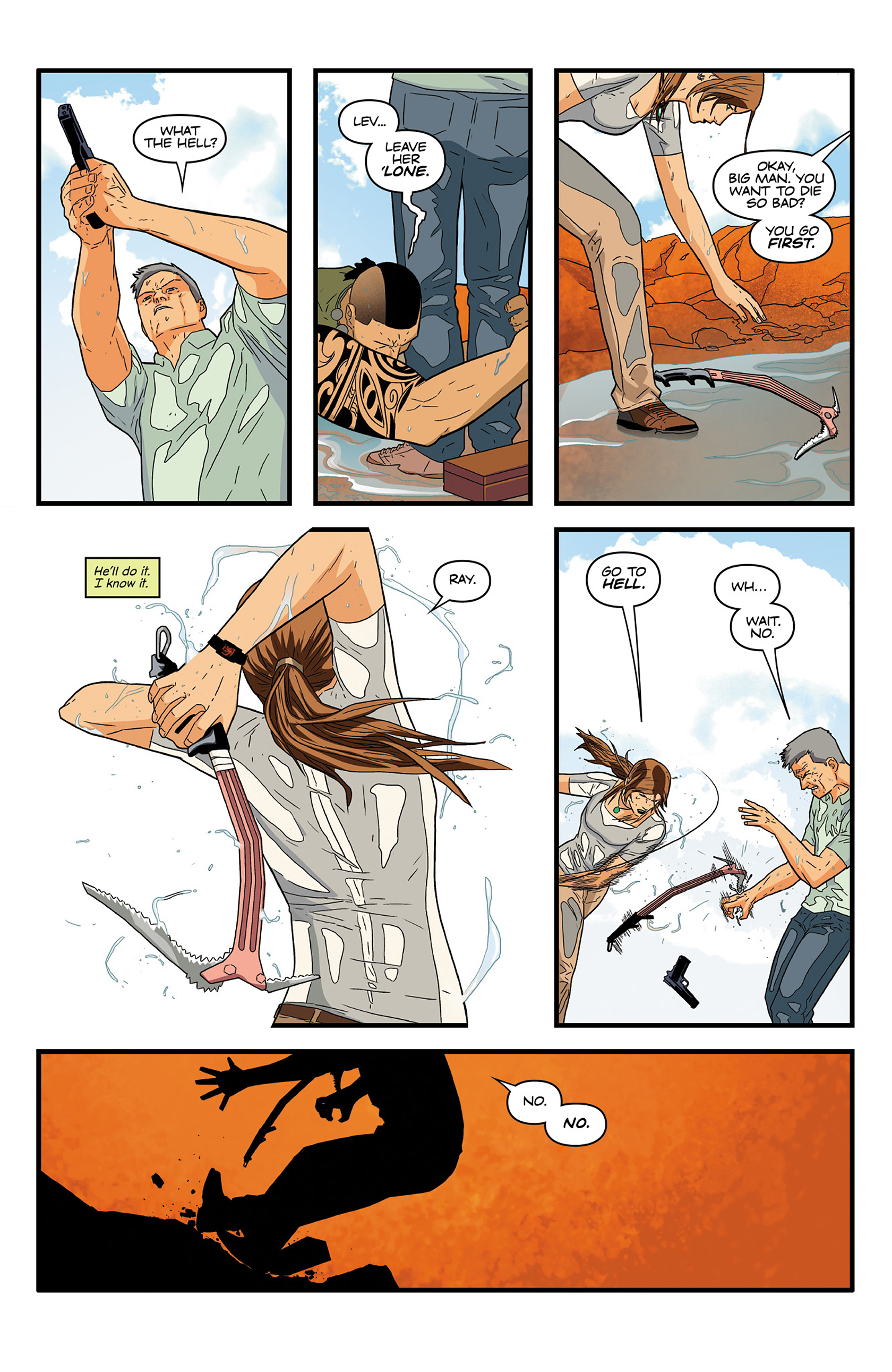 Read online Tomb Raider (2014) comic -  Issue #2 - 12