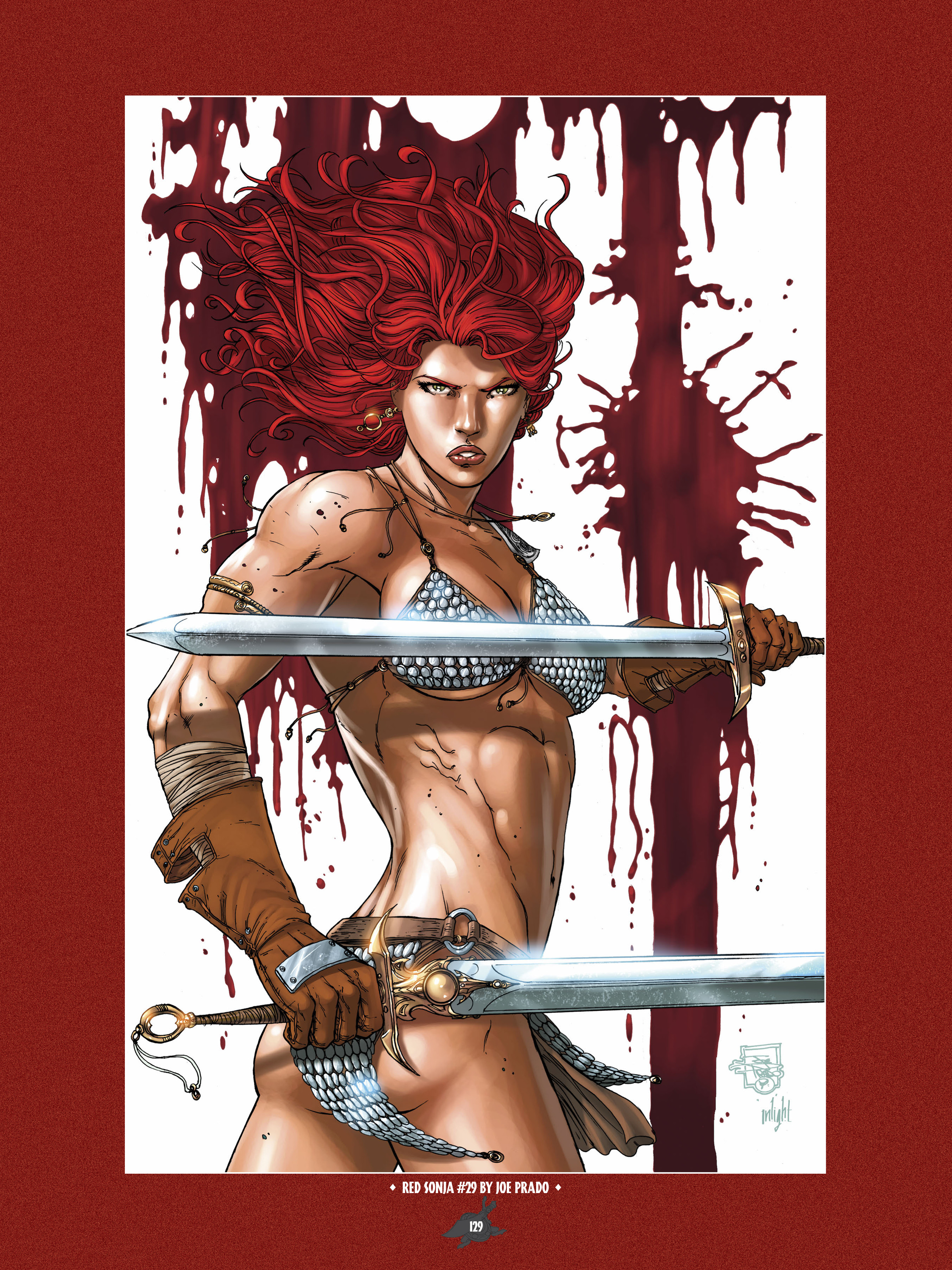 Read online The Art of Red Sonja comic -  Issue # TPB 1 (Part 2) - 28